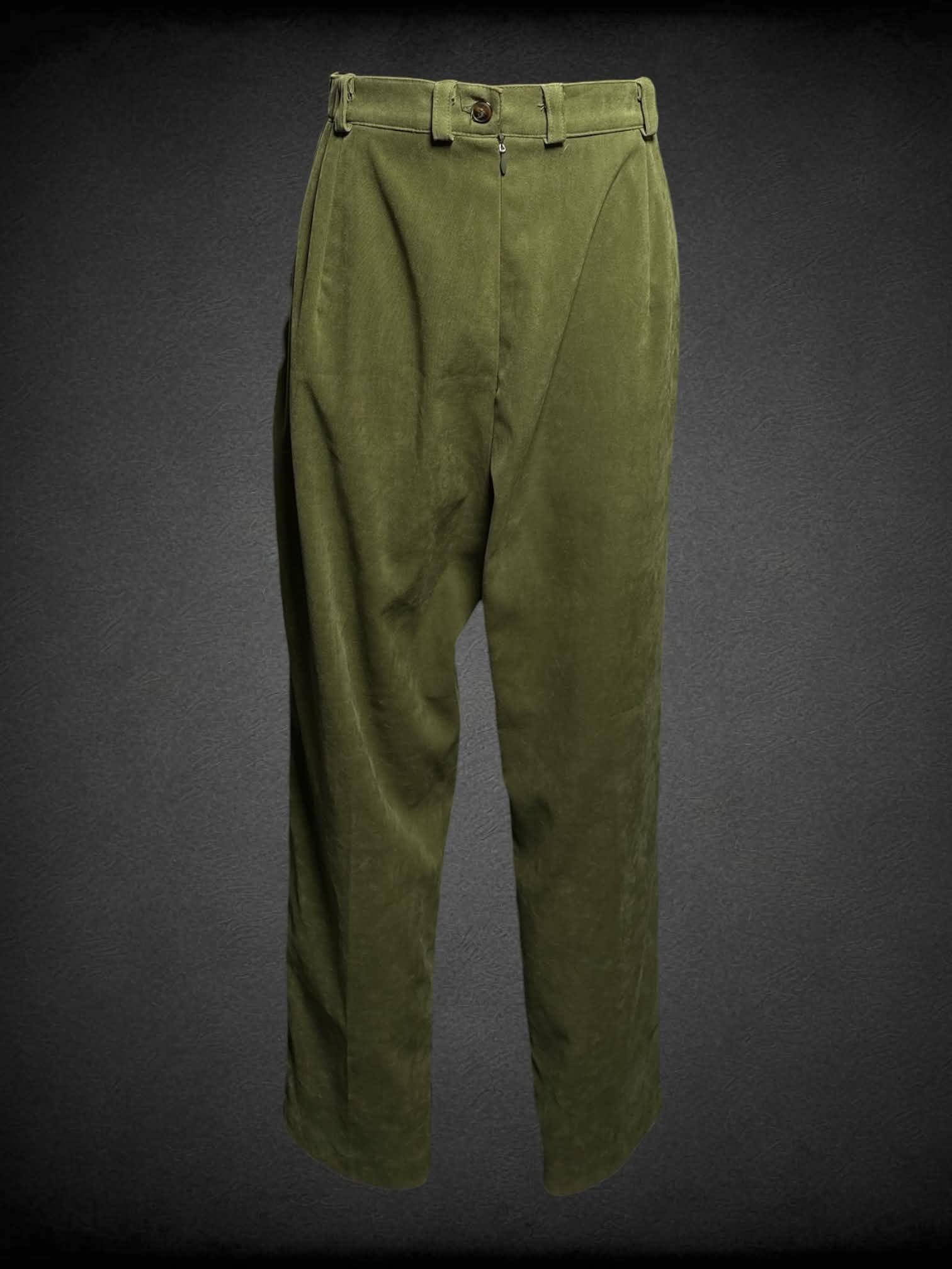 M Sharon Young vintage olive green pants