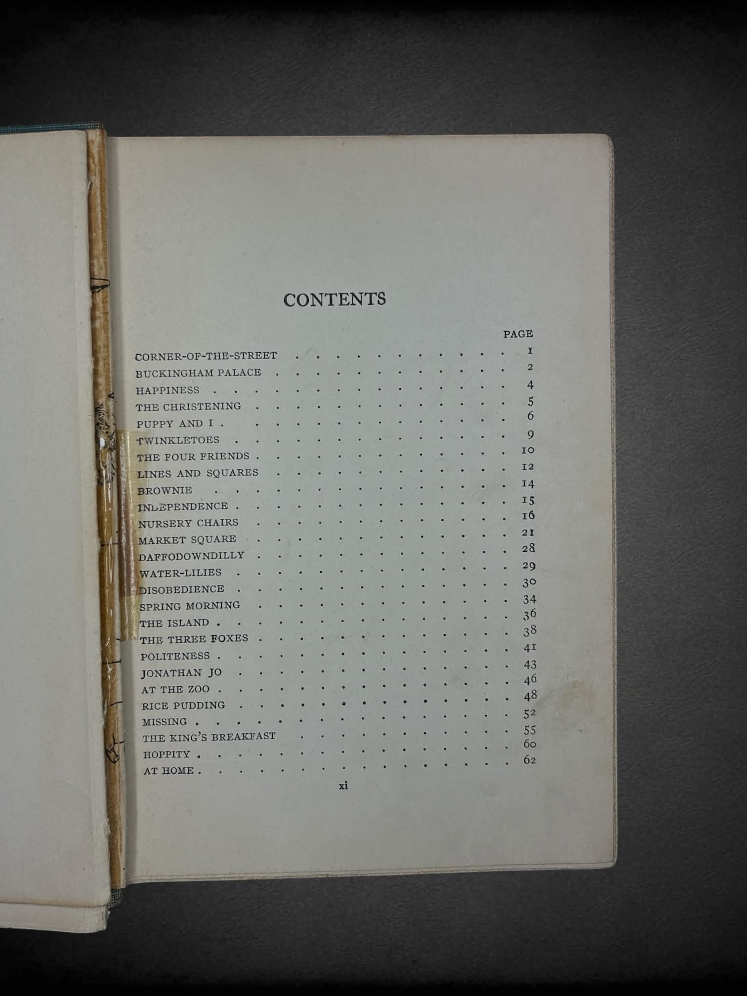 Vintage “When We Were Young” novel by A.A. Milne