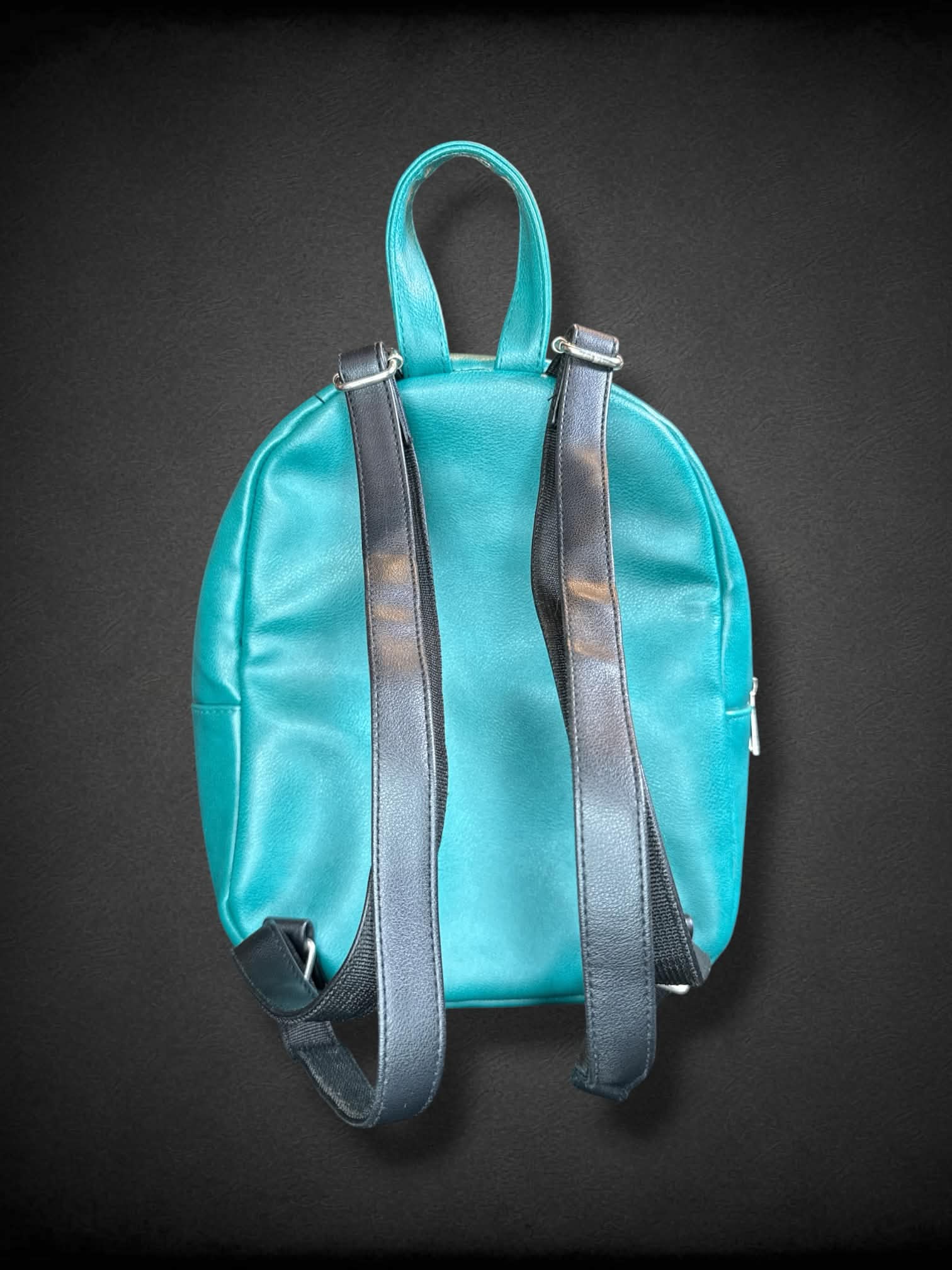 My Hero Academia pleather back back with front vertical zipper, and adjustable straps