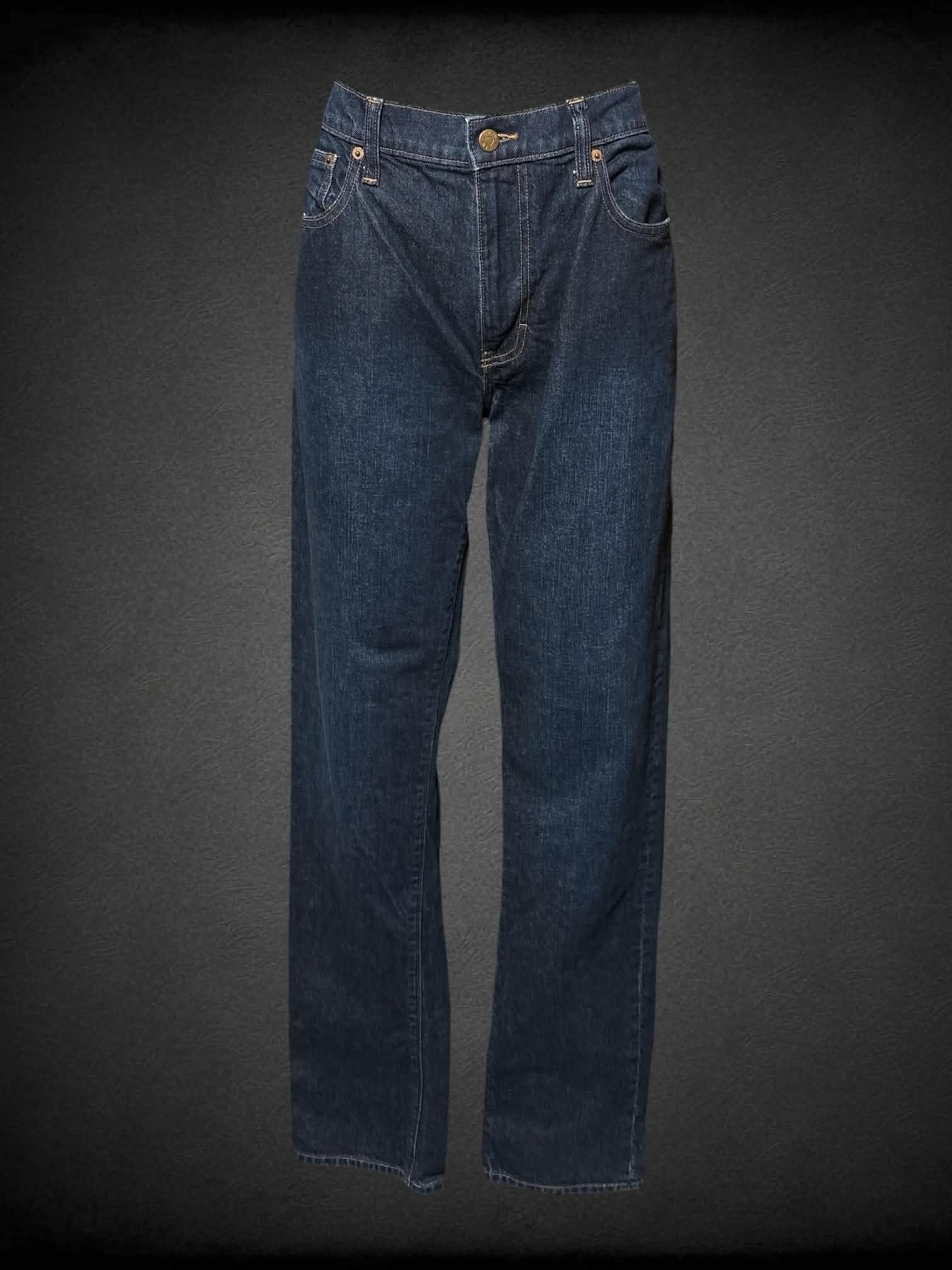 L J. Crew blue jeans