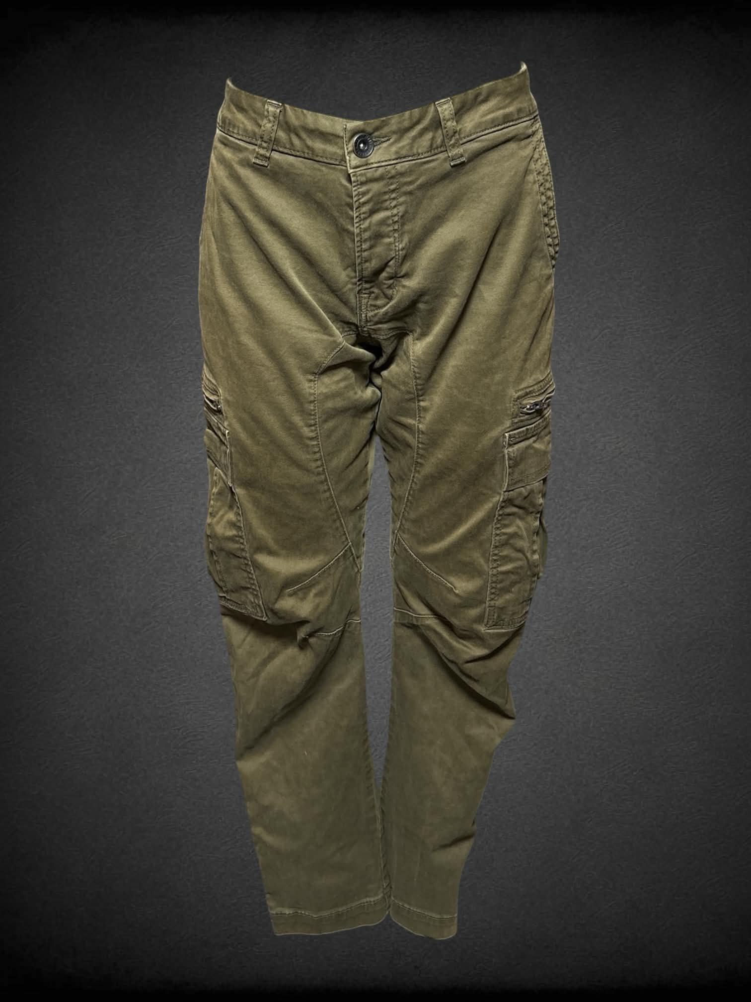 L Relay Jeans olive green cargo pants