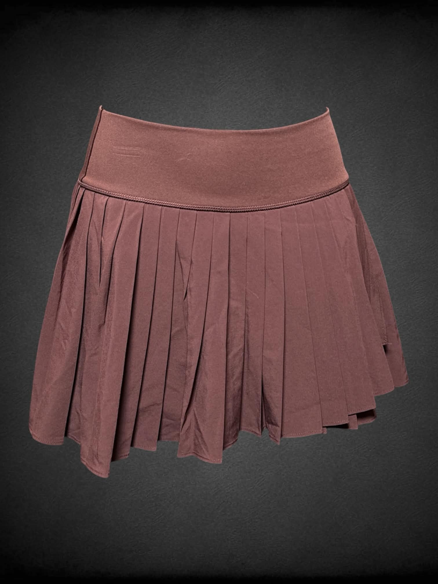 L Aerie NWT mauve pleated skirt with built-in shorts