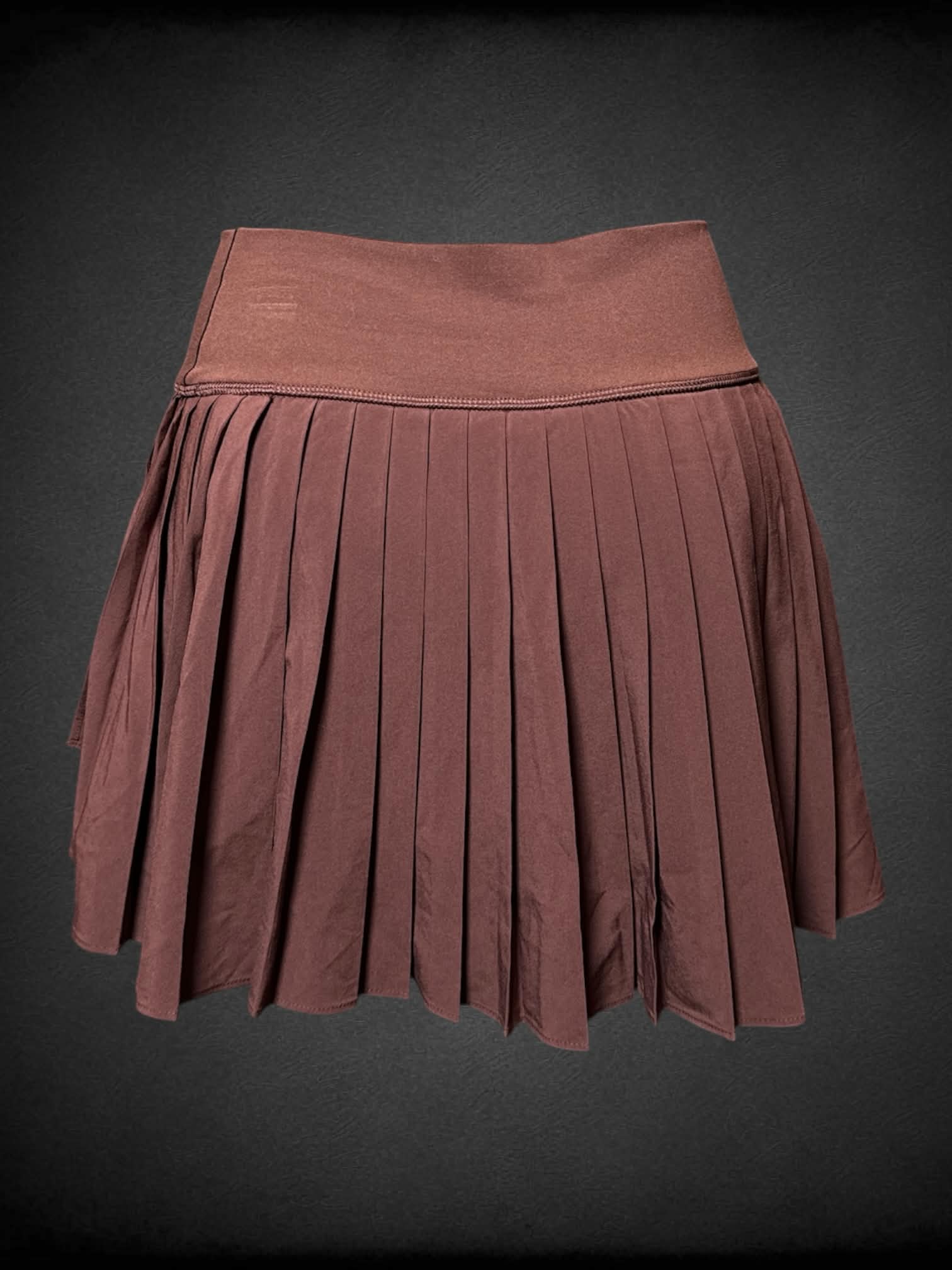L Aerie NWT mauve pleated skirt with built-in shorts