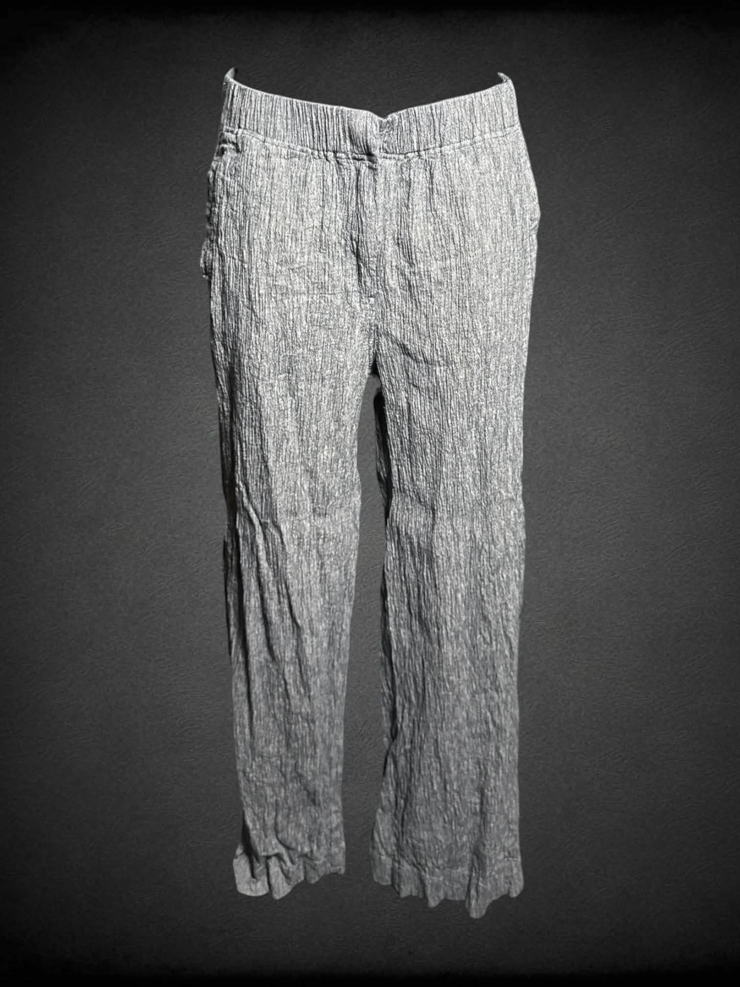 M Poetry grey pants with pockets and stretch waist