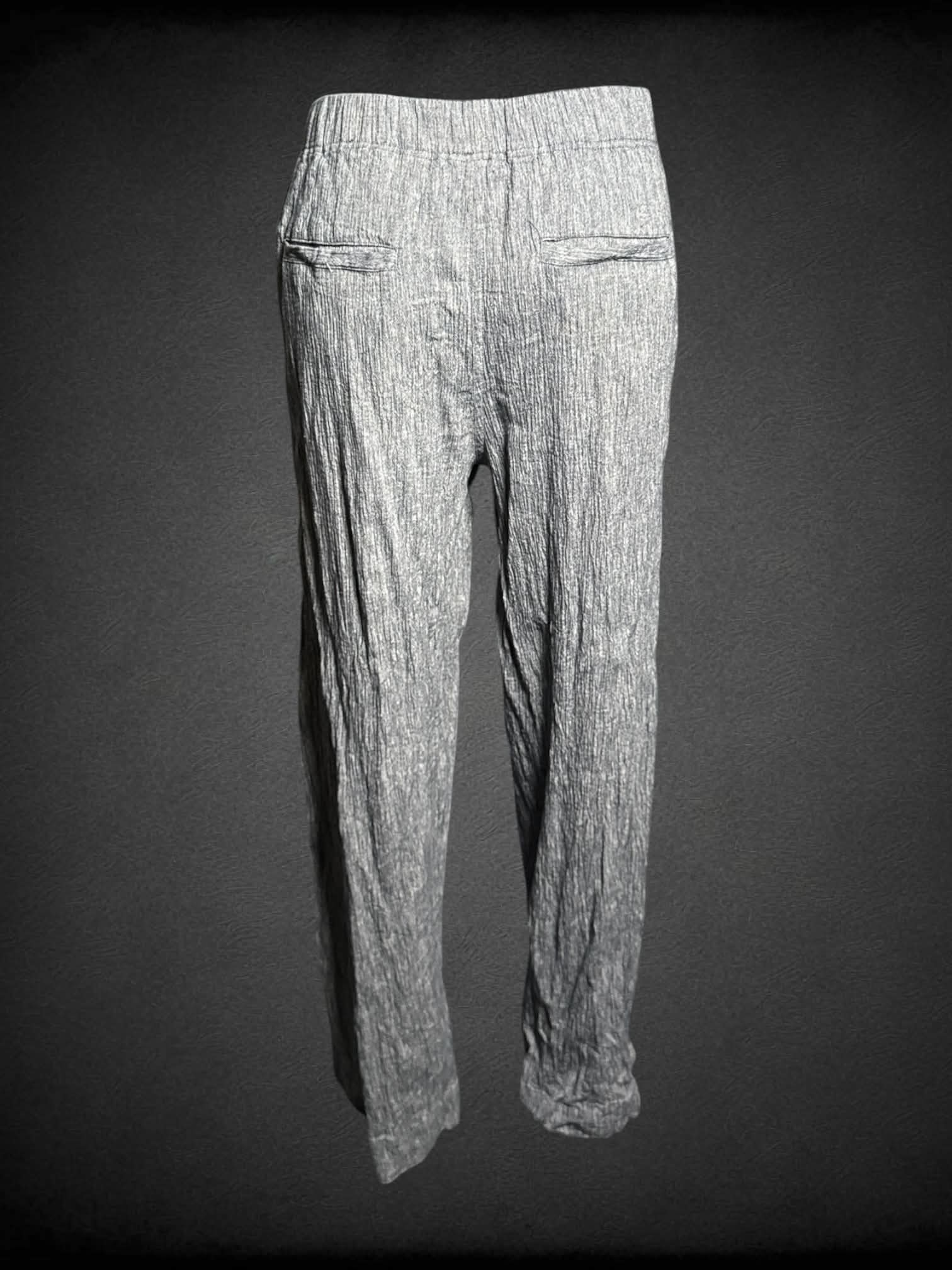 M Poetry grey pants with pockets and stretch waist