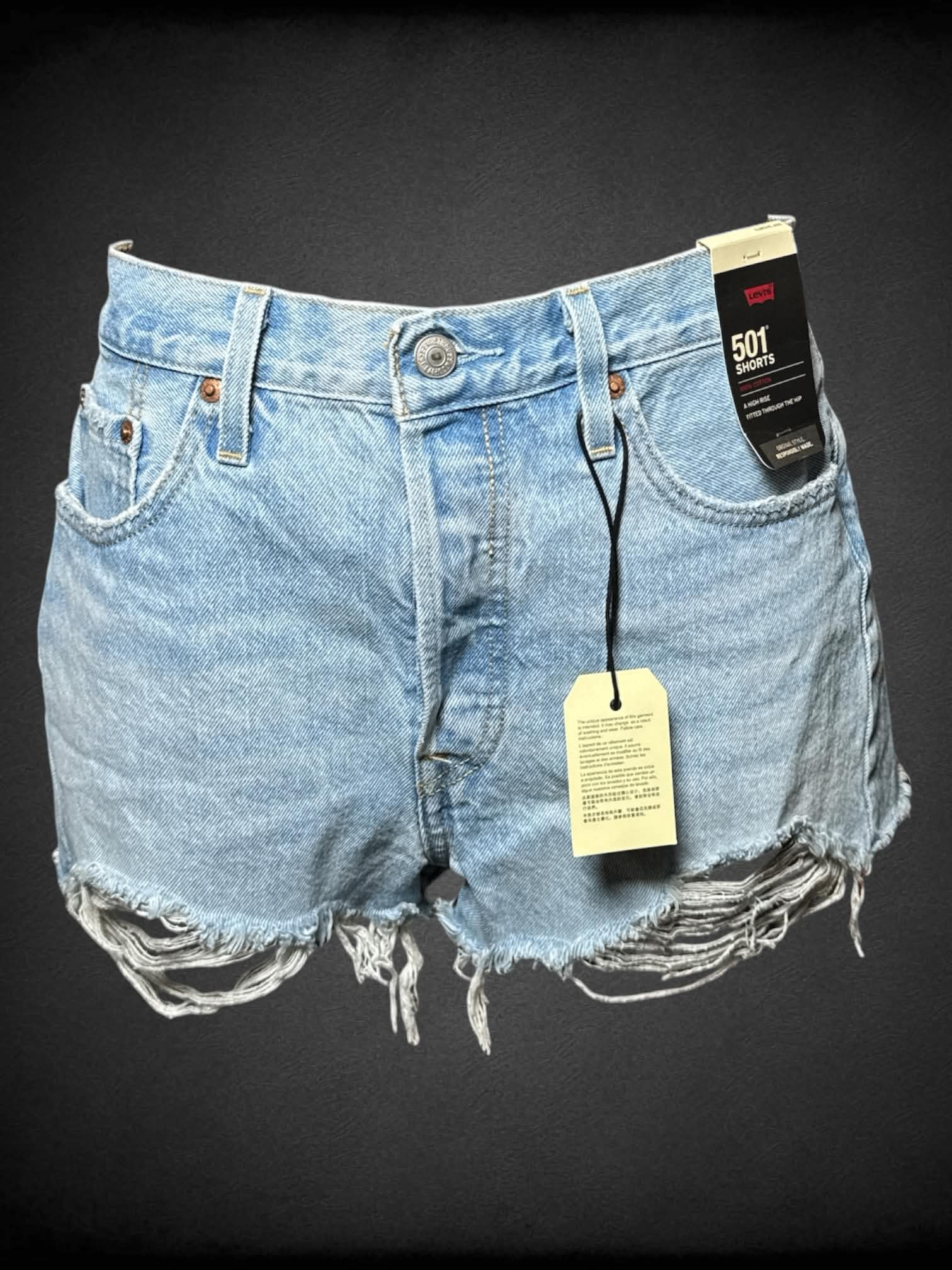 M Levi’s NWT blue denim shorts