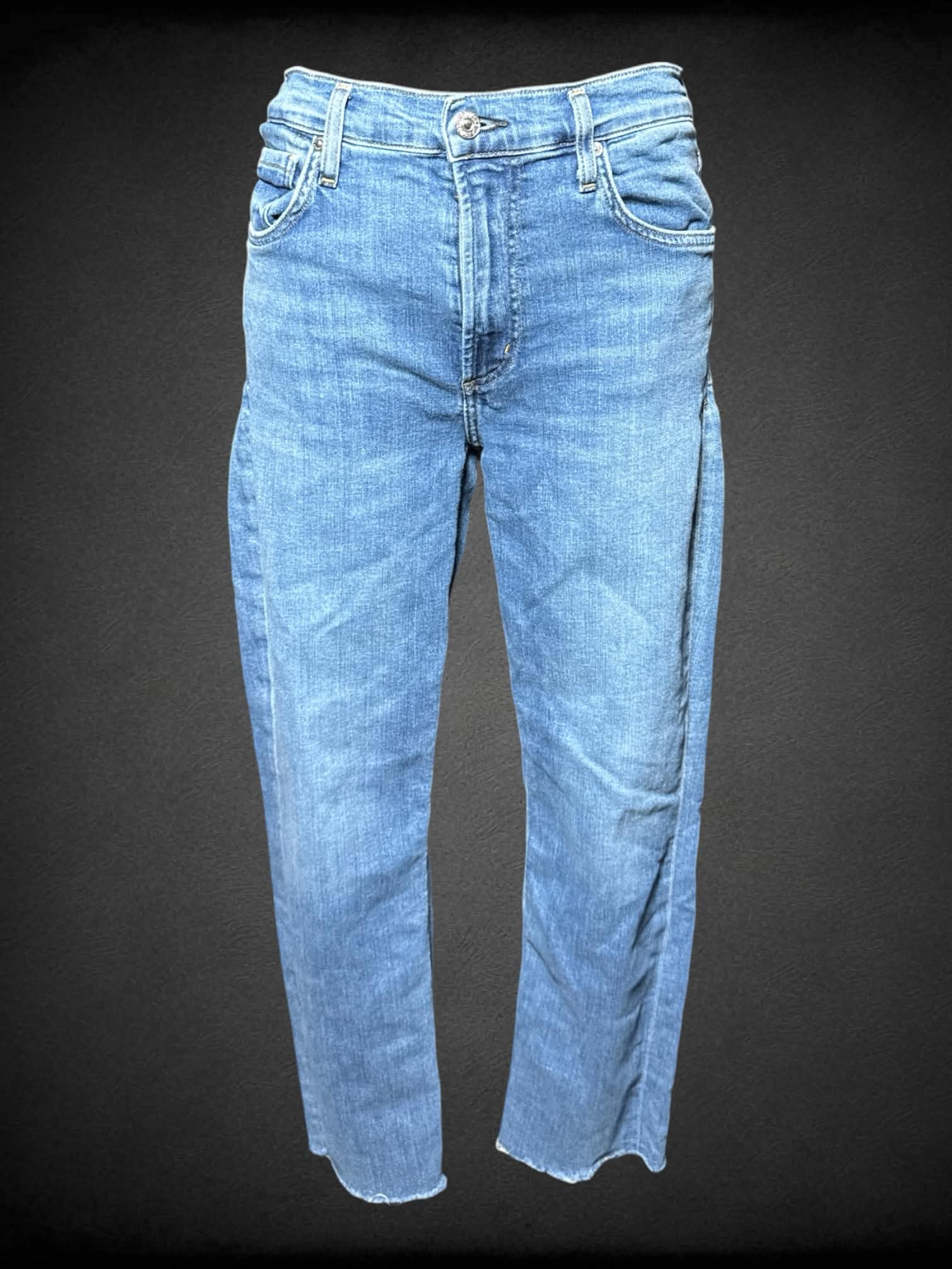 M Citizens of Humanity blue high-waisted jeans