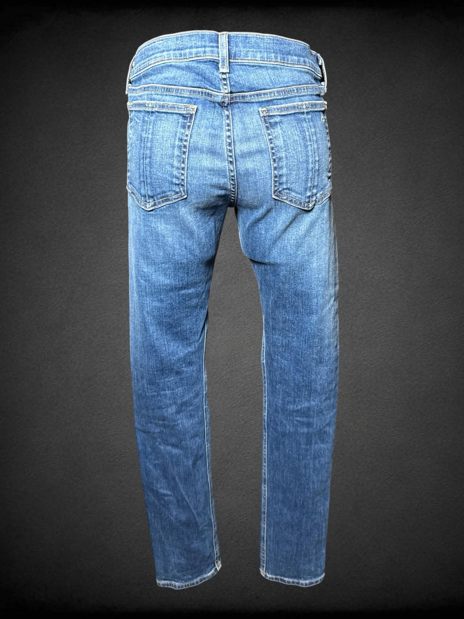 M Rag & Bone blue skinny jeans with stretch waist