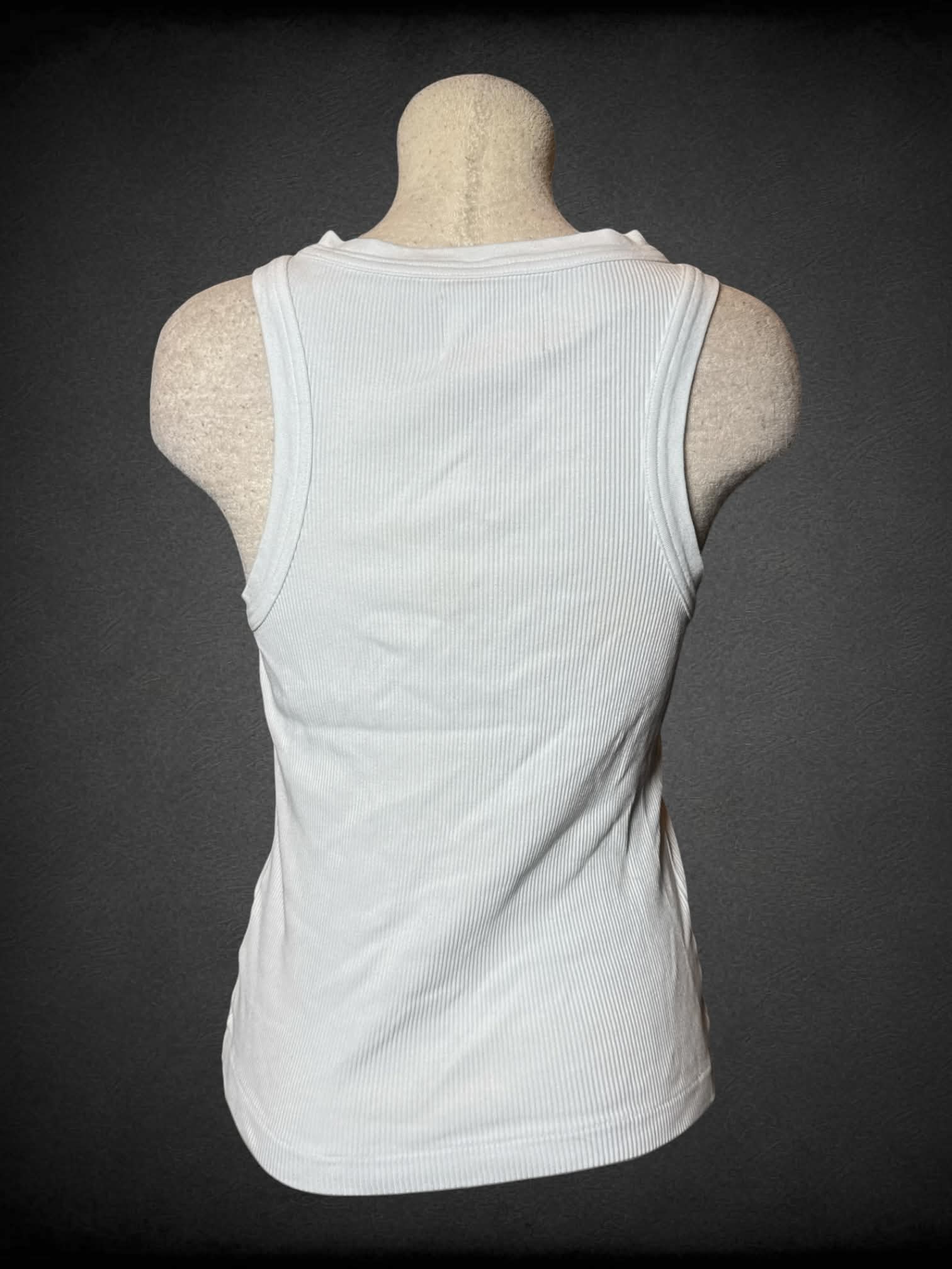 L Citizens of Humanity pale blue ribbed tank top