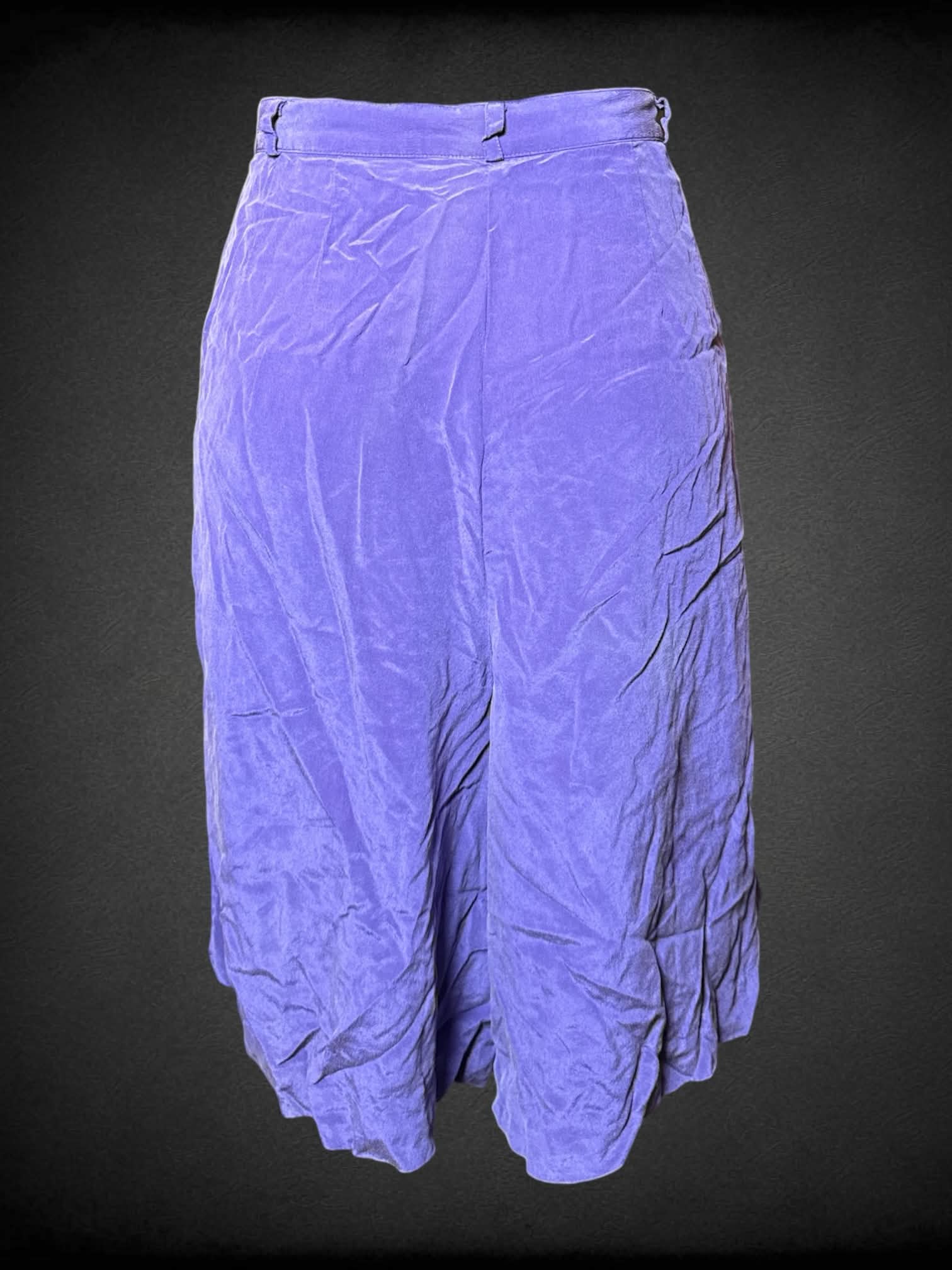 M Talbots vintage purple silk shorts