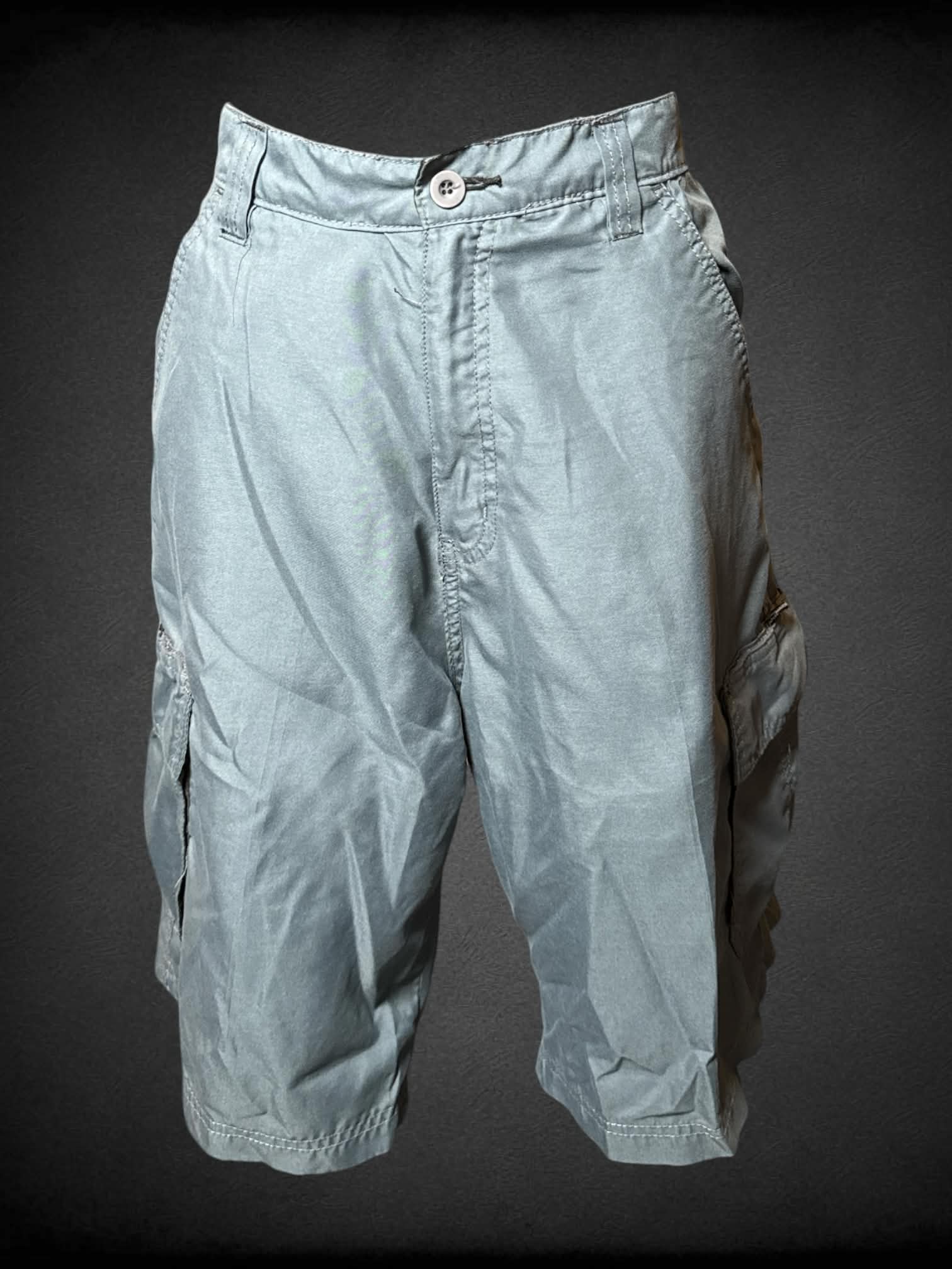 M Burnside grey cargo shorts