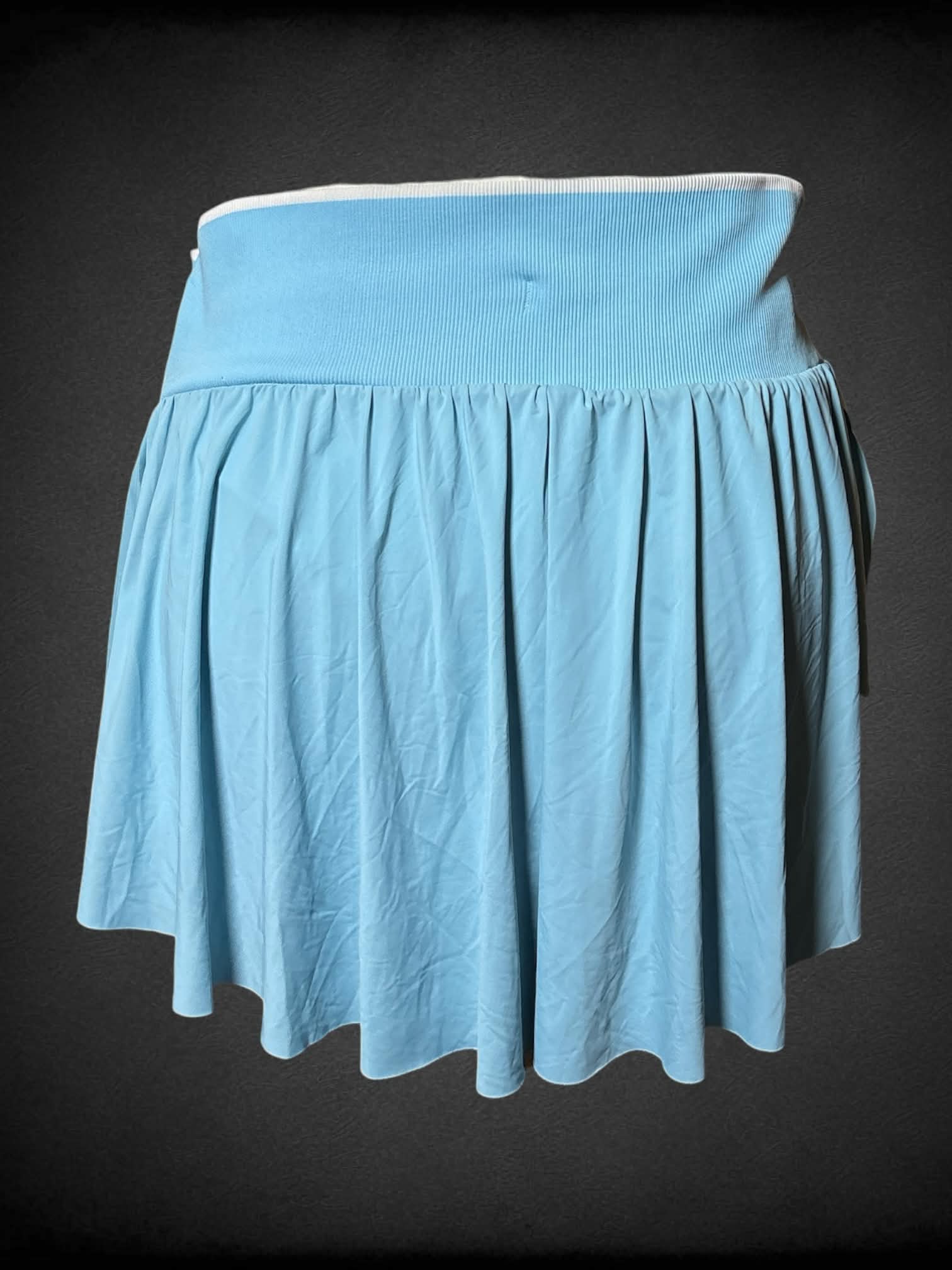 2X All In Motion baby blue athletic skort with stretch waist