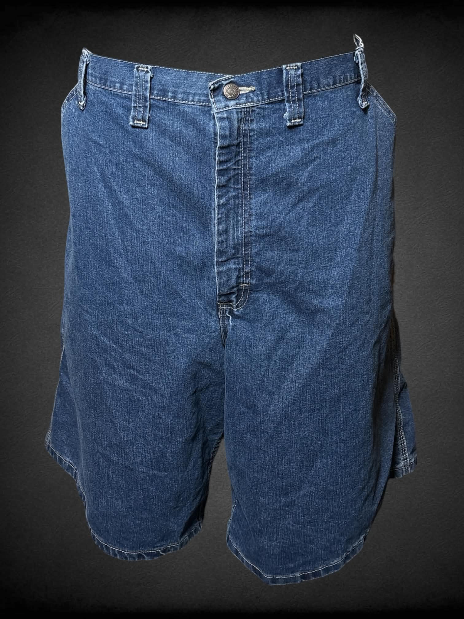 3X Lee blue denim shorts with side pockets