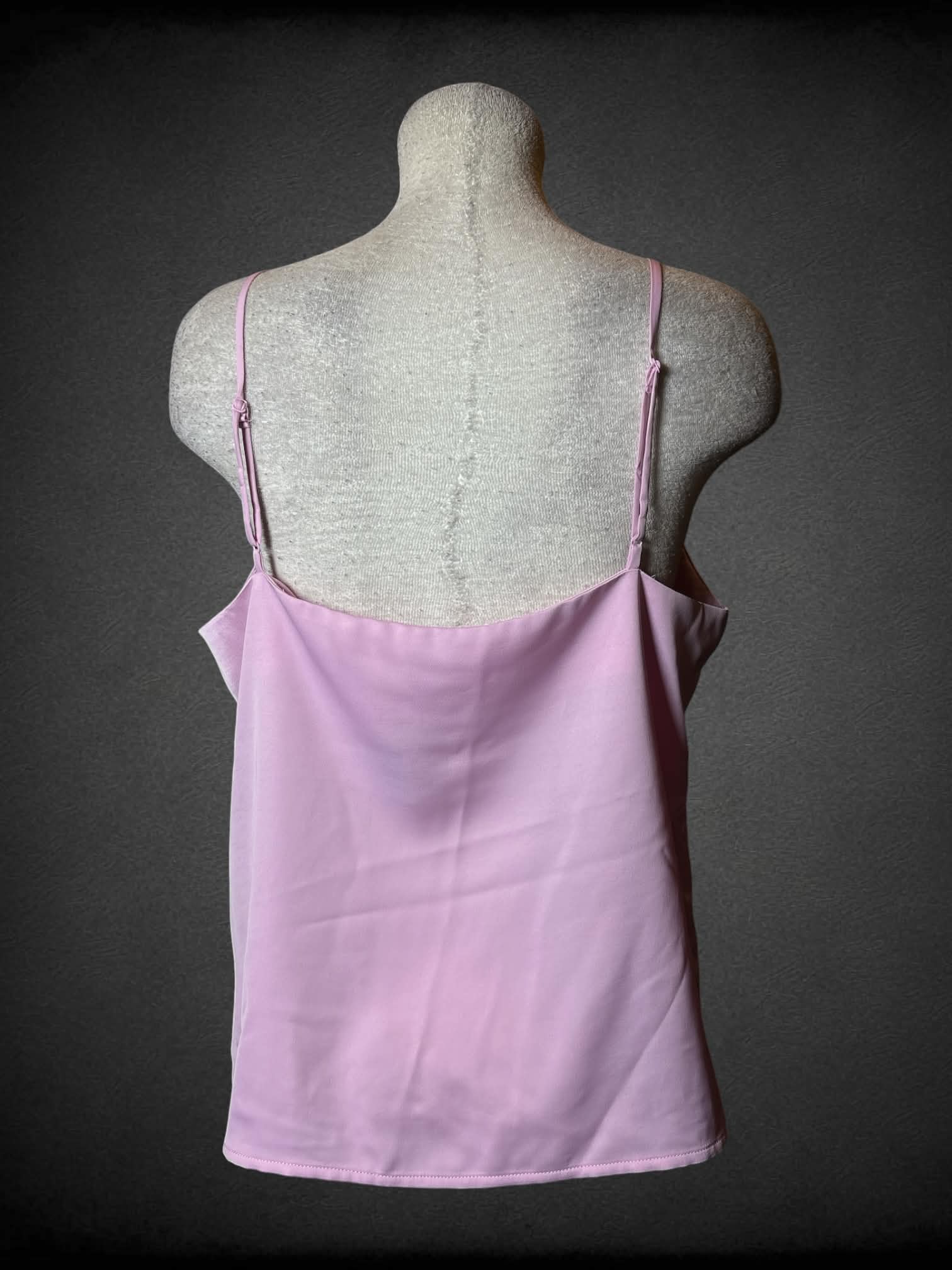 L A New Day pink cami top with adjustable straps