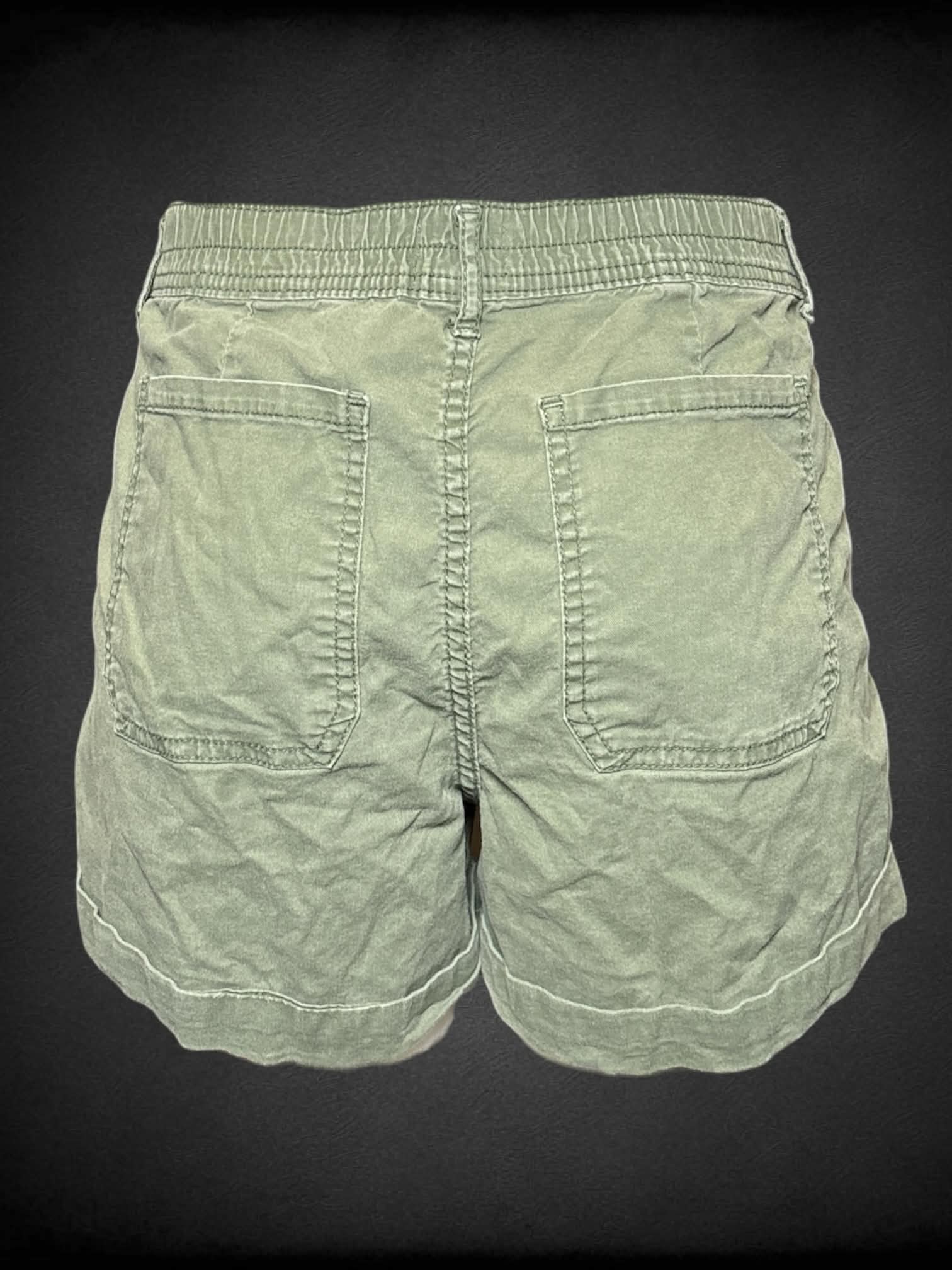 L Time And Tru olive green cargo shorts