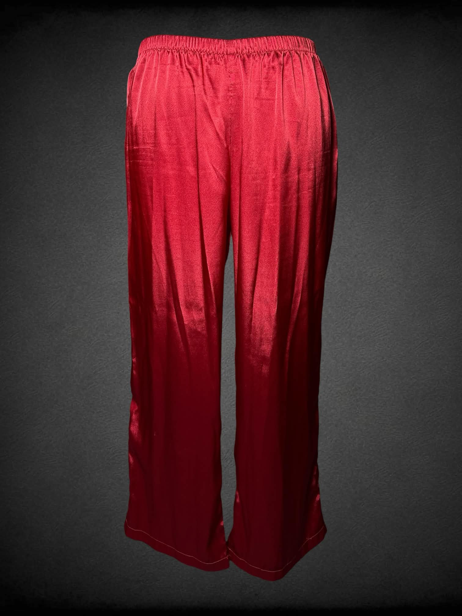 2X Cacique red “silk-like” pants