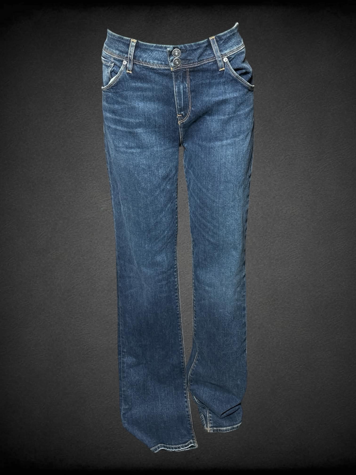 L Hudson NWT mid-rise blue boot cut jeans with stretch waist
