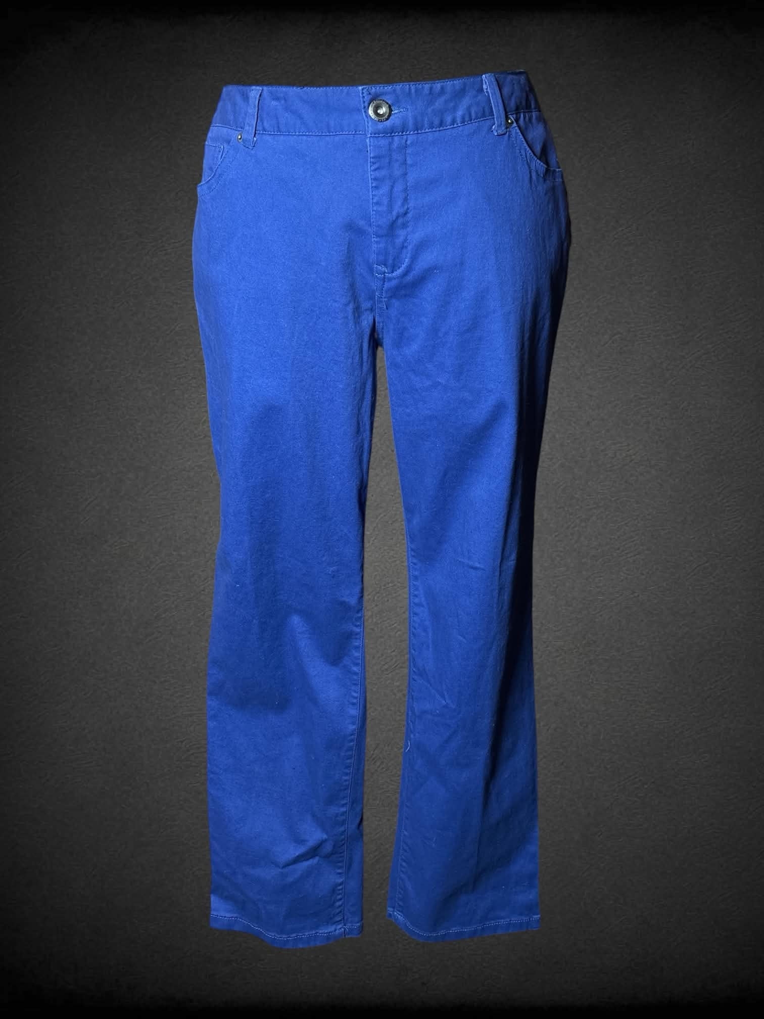 0X Sonoma NWT blue straight cut pants with stretch waist