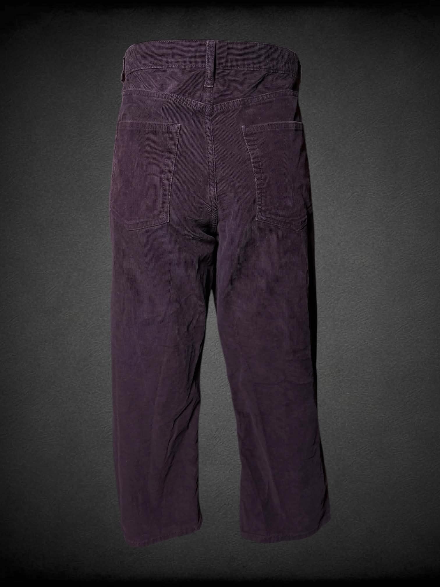 L J. Crew plum corduroy pants