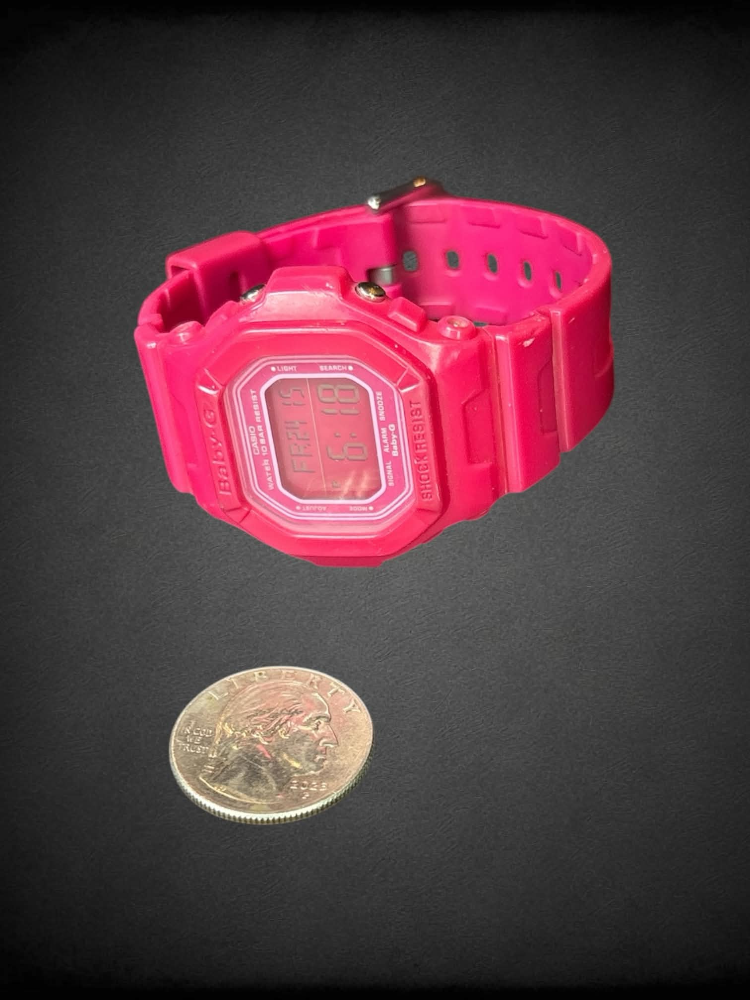 Casio Baby G rare hot pink watch