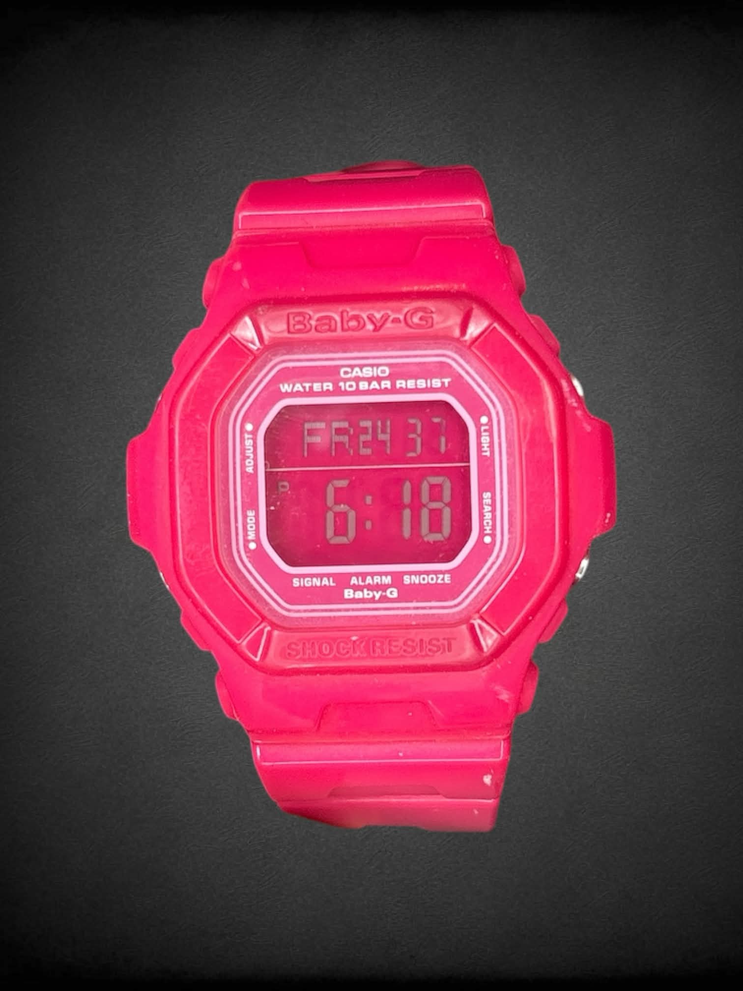 Casio Baby G rare hot pink watch