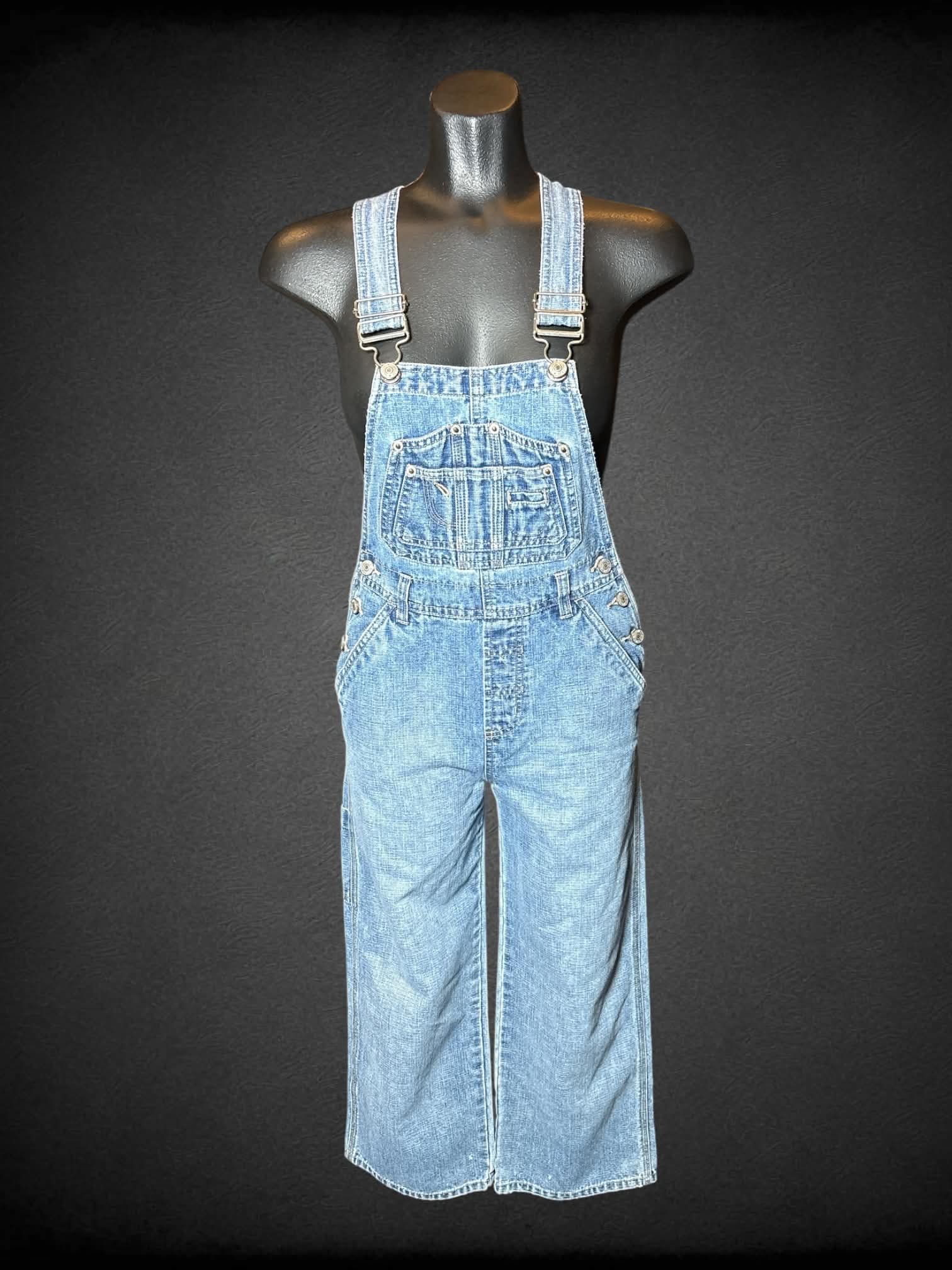 S SQZ Jeans vintage denim overalls