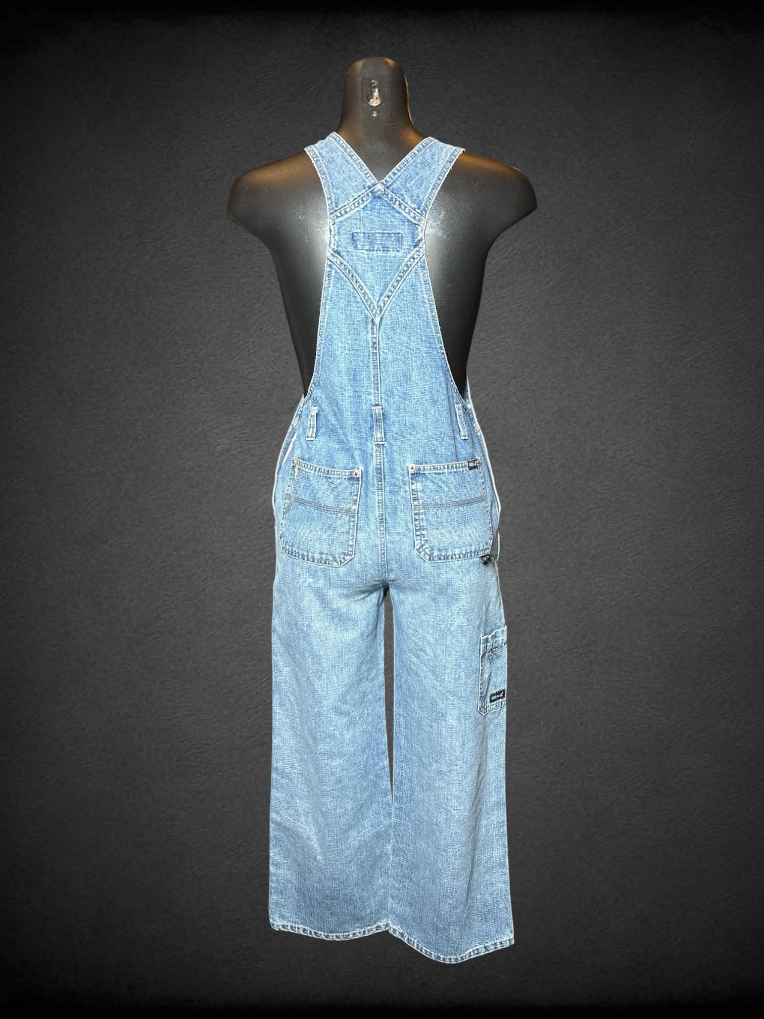 S SQZ Jeans vintage denim overalls