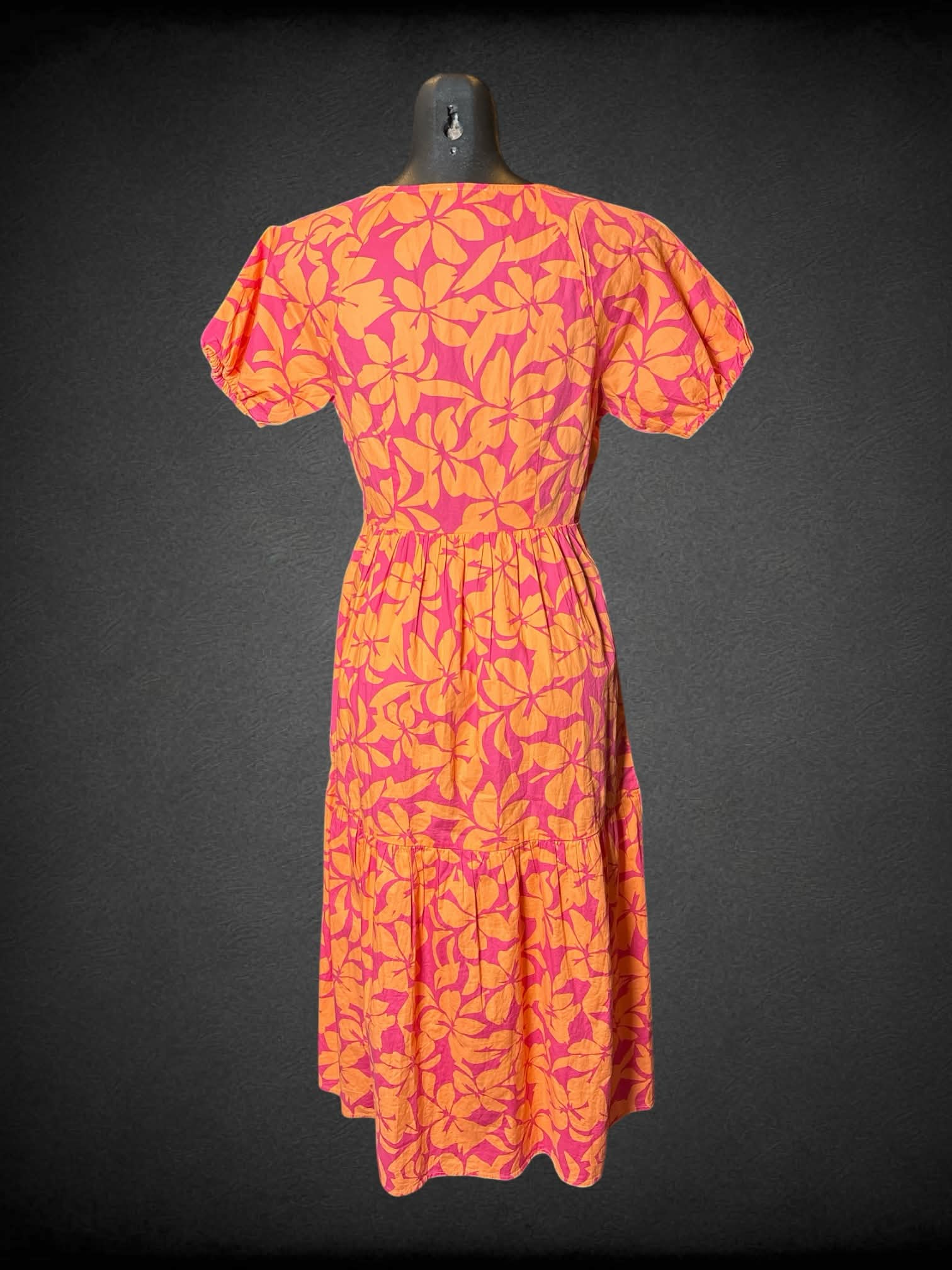 j crew orange dress S J.Crew pink with hibiscus flower pattern, pockets, and – Witch Bitch Thrift Category_Id:1233 Size:52S Coat designed with thoughtful details Camilla Tea-Length Dress-IVPTL –