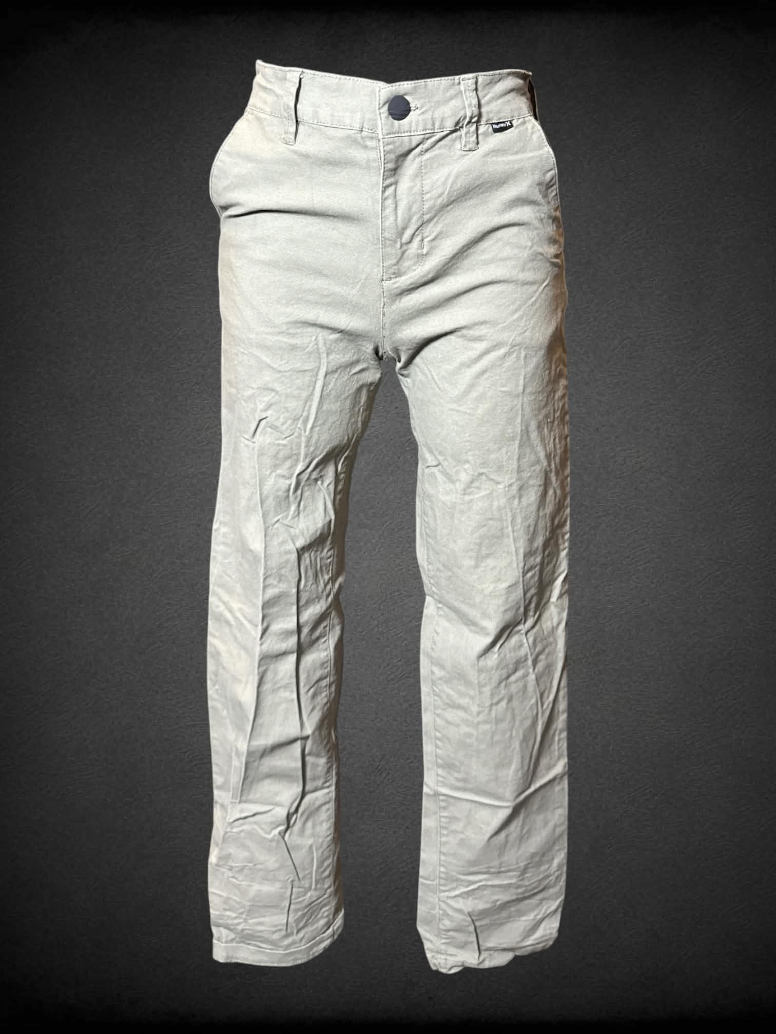 S Hurley green high-waisted pants with stretch waist