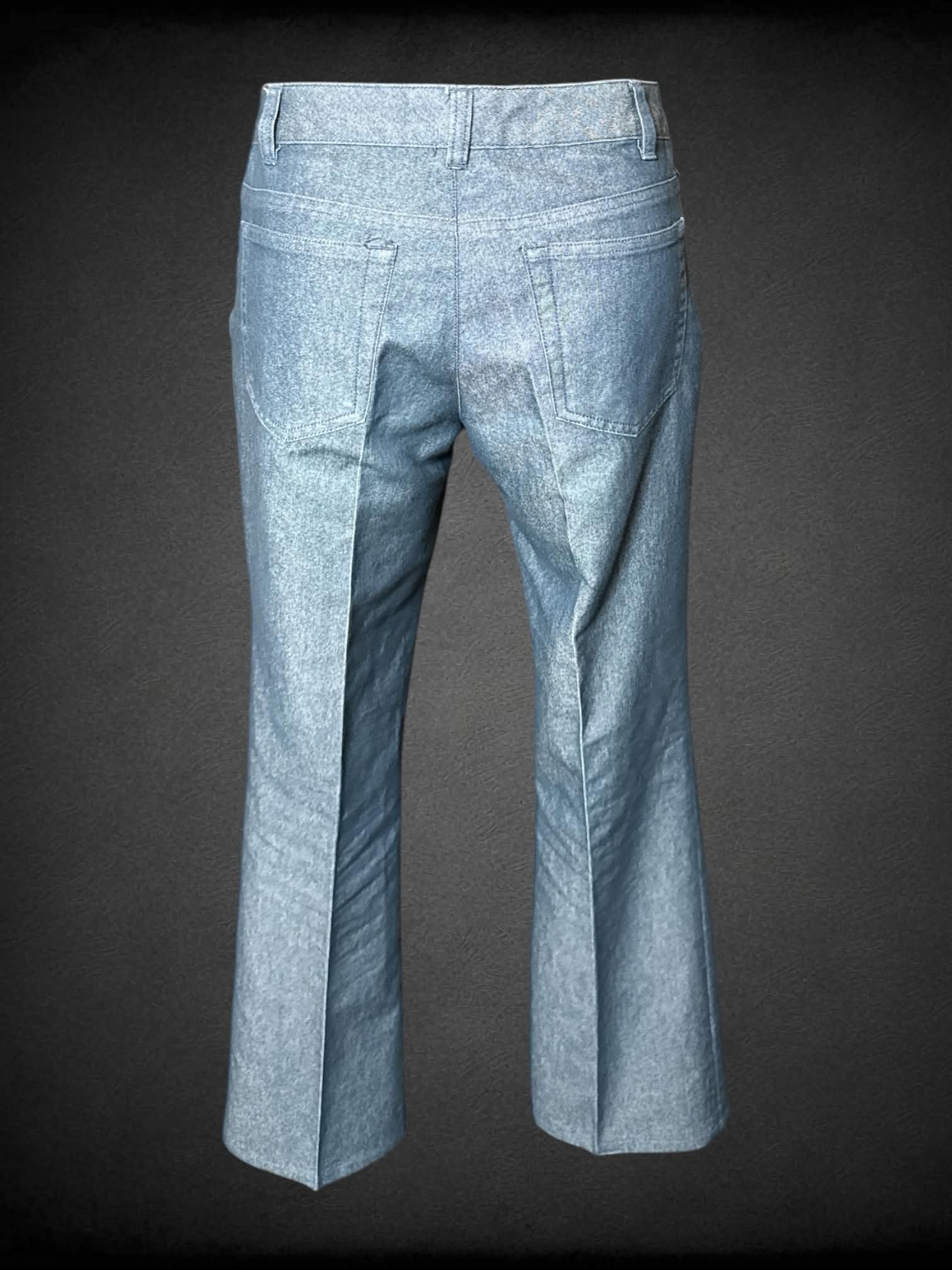 S Banana Republic blue boot-cut pants