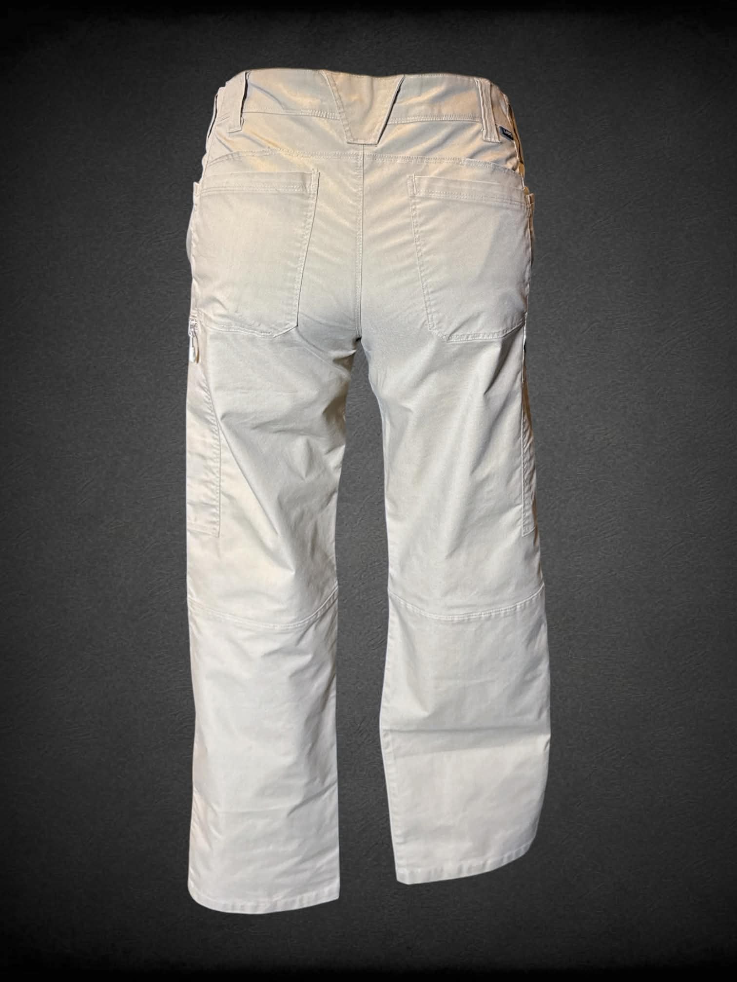 XL LAPG khaki cargo pants with zipper pocket on side