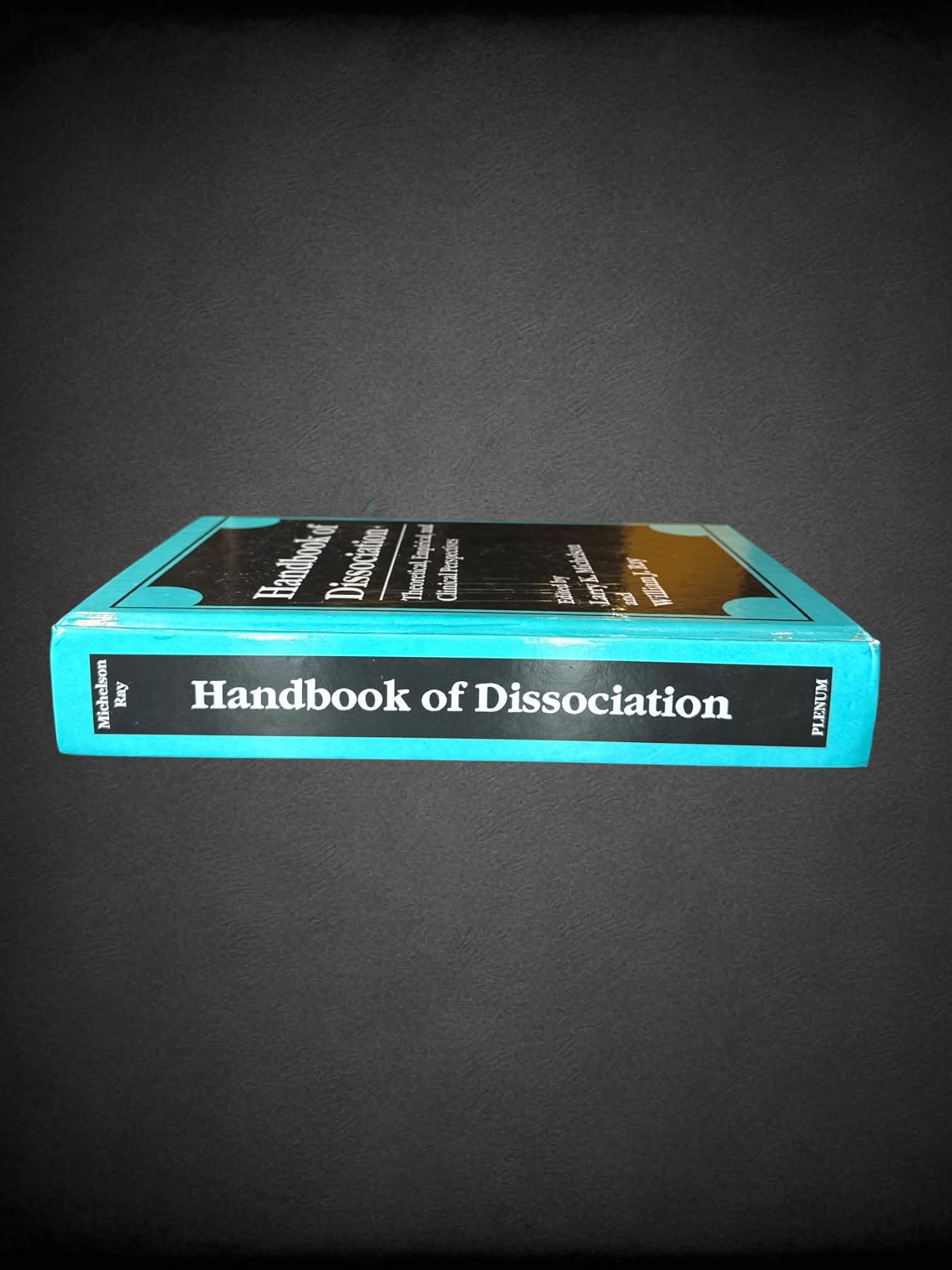 Handbook of Dissociation hard cover book by Larry K. Michaelson and William J. Ray