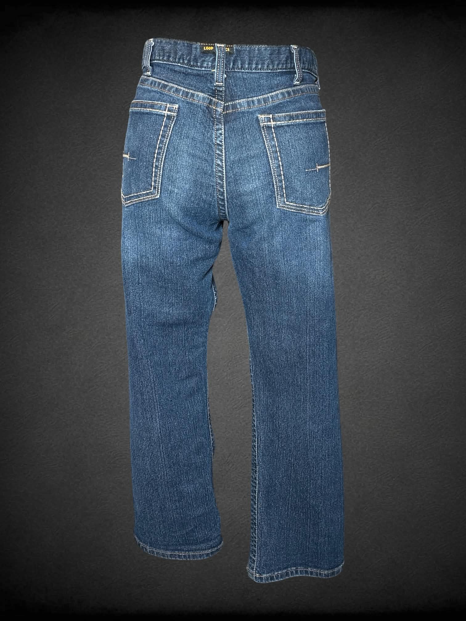 1X Ariat blue relaxed boot cut jeans