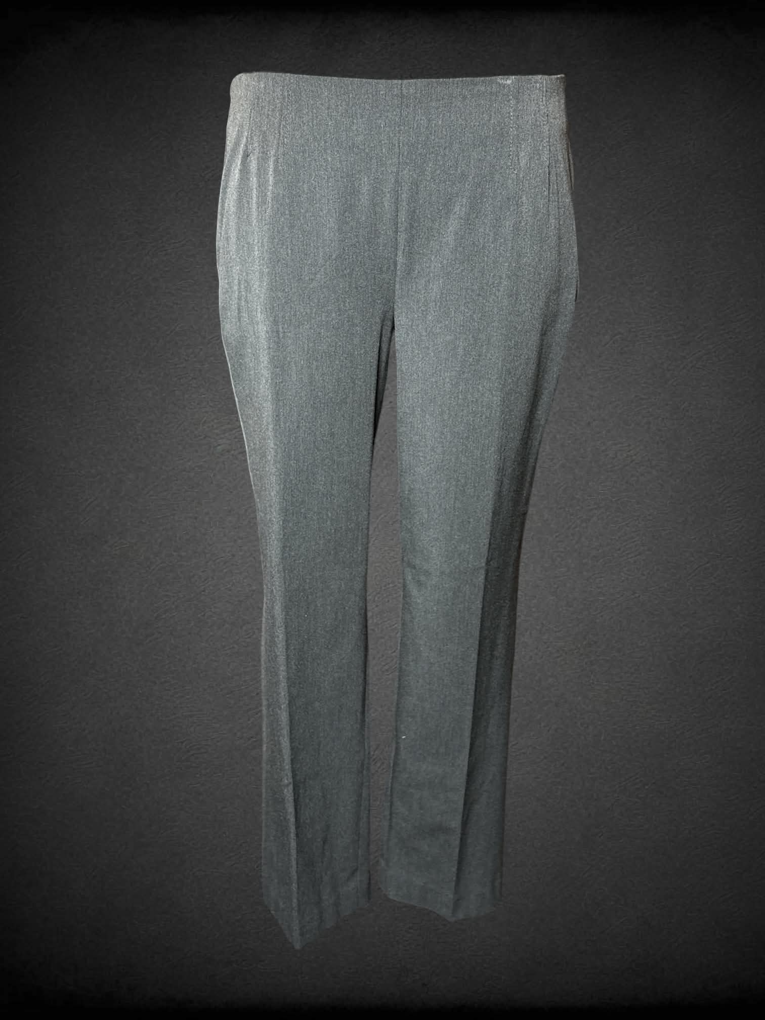 XL Talbots grey formal pants with zipper and button on side