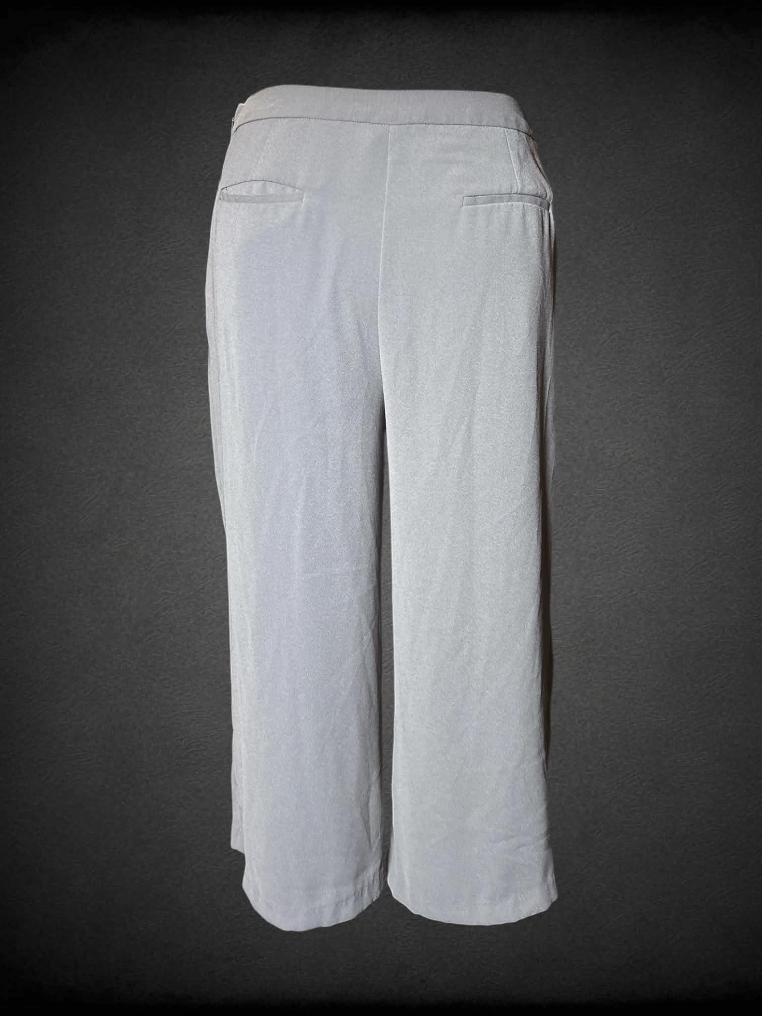 XL Sears mauve flowy formal pants with zipper on side