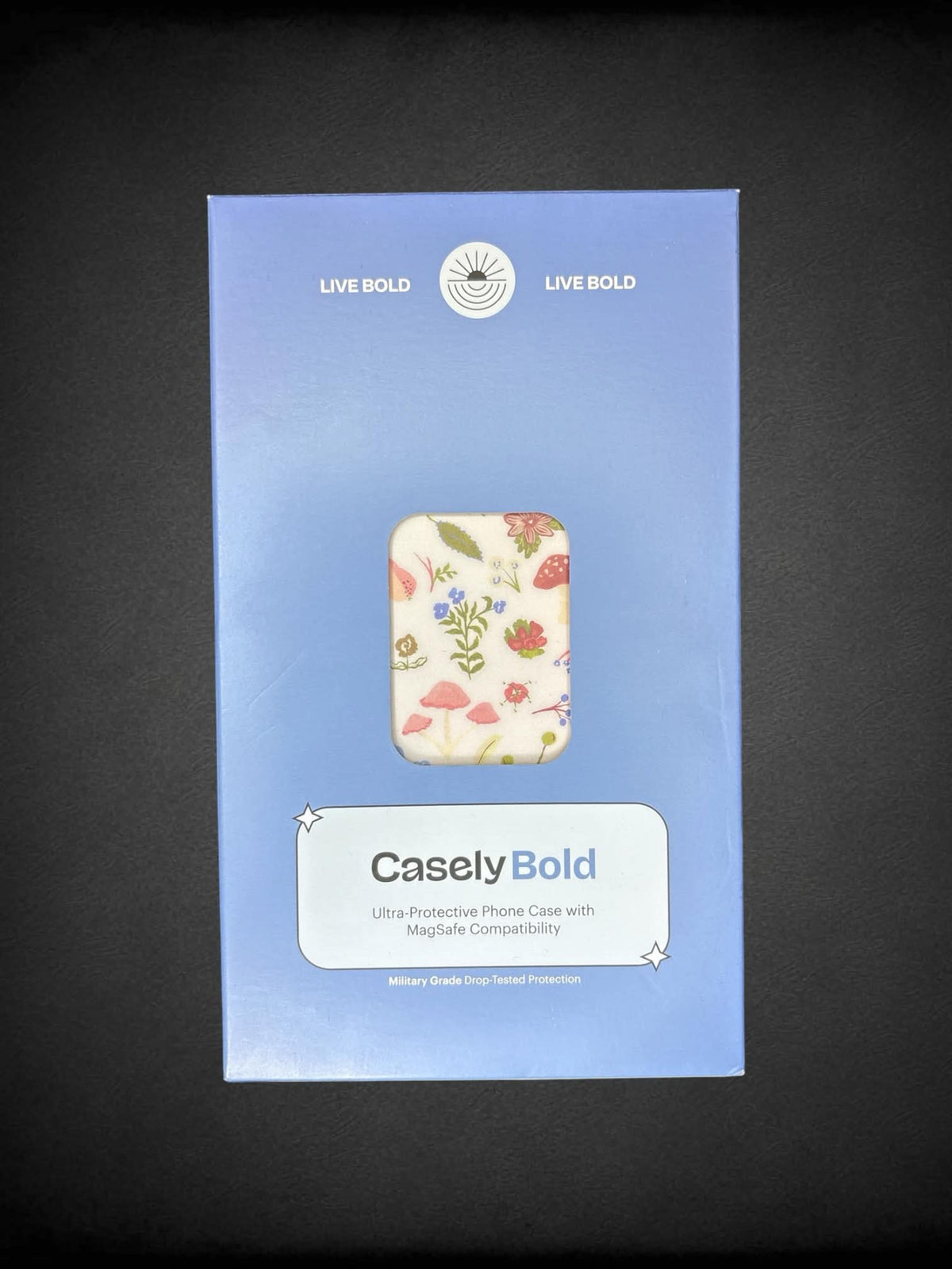 Casely Bold new in box IPhone 11 Pro protective phone case with flower design