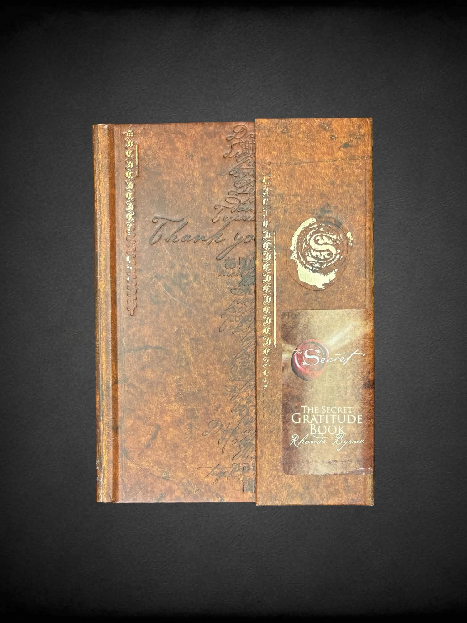 The Secret Gratitude Book by Rhonda Byrne notebook