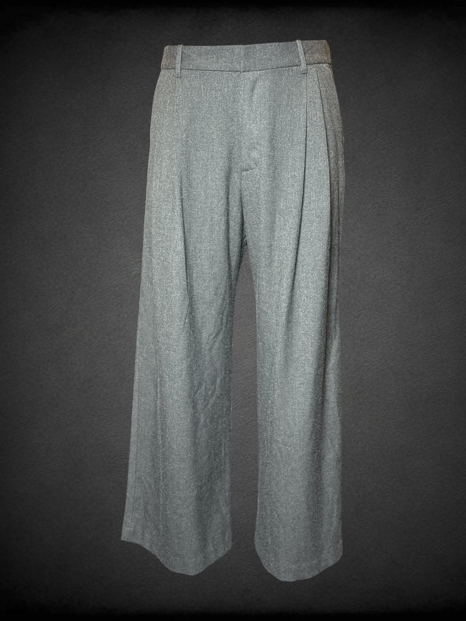 XL Gap NWT grey high-rise wide cut formal pants