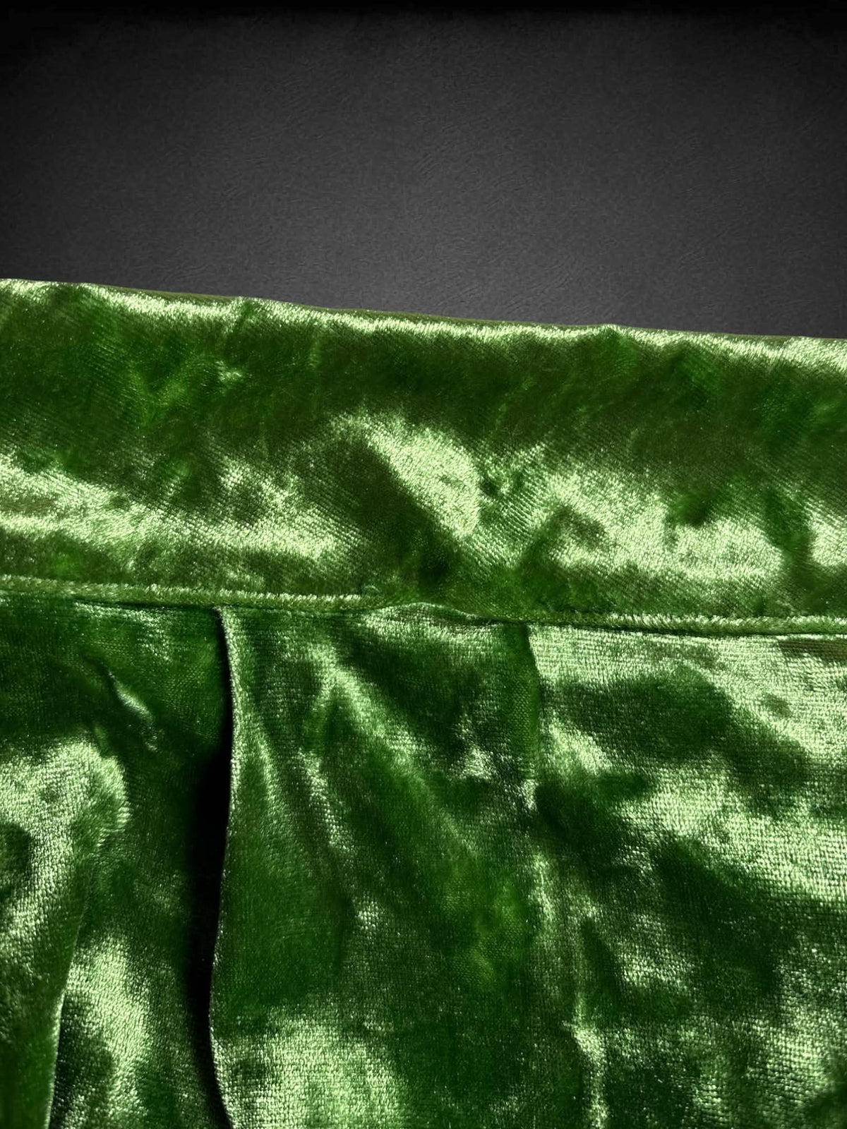XL Juicy Couture vintage lime green crushed velvet soft pants