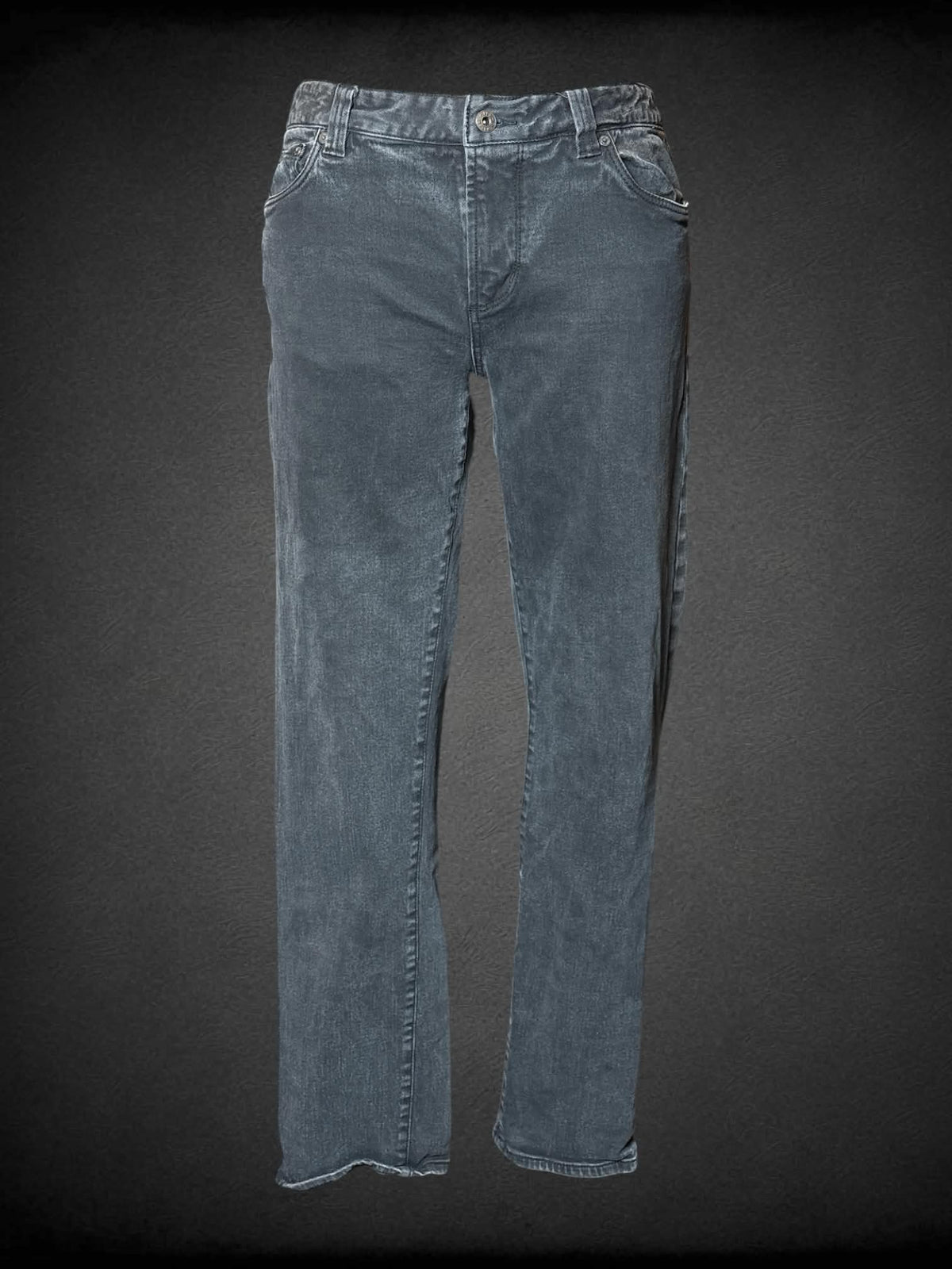 XL L.L. Bean charcoal grey straight cut jeans