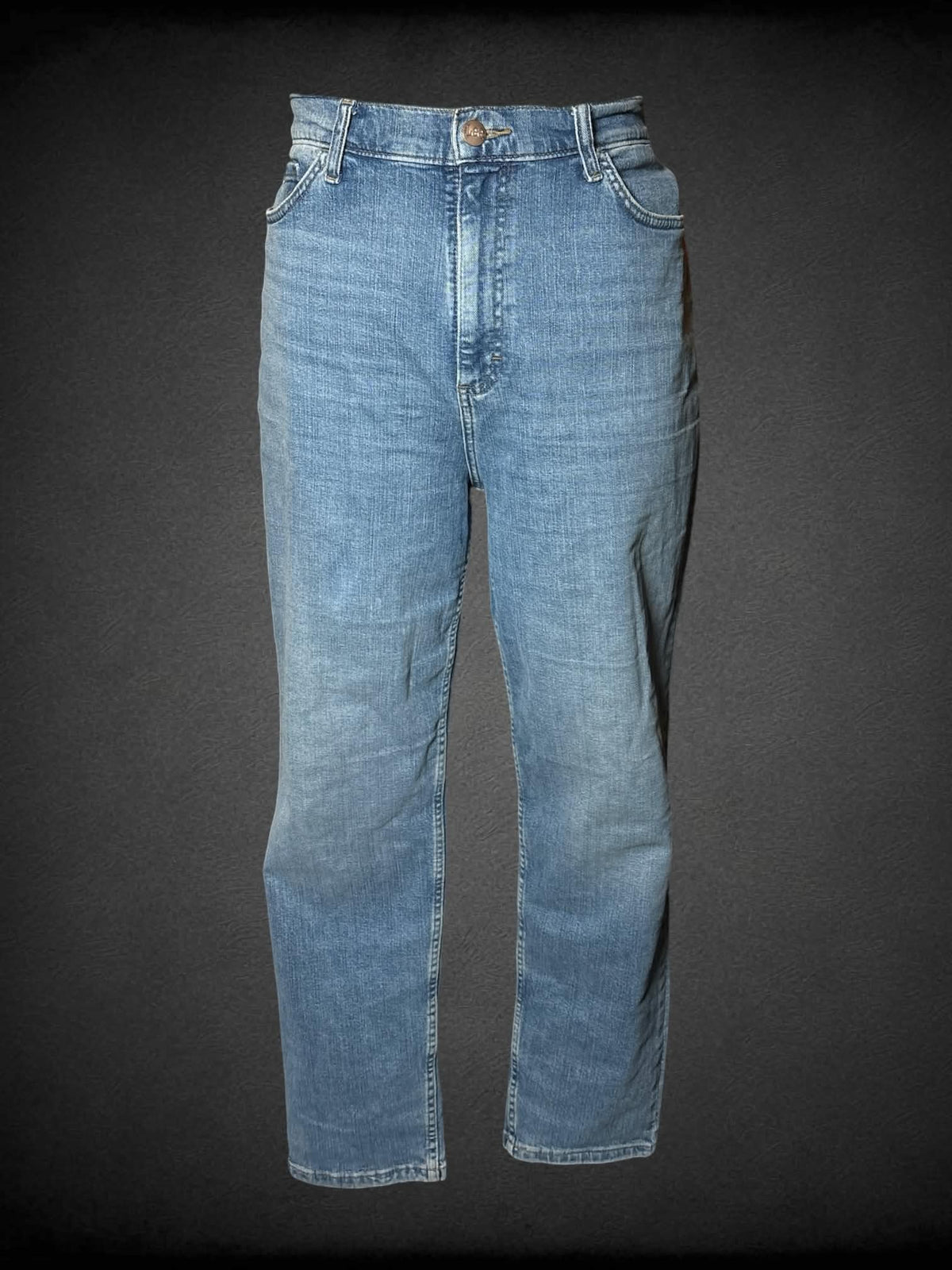 0X Lee light blue high-waisted jeans