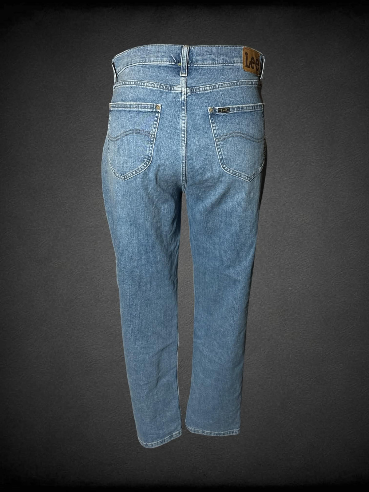 0X Lee light blue high-waisted jeans