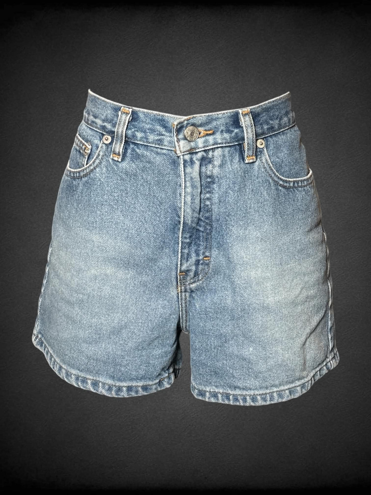 M Tommy Hilfiger light blue high-waisted shorts