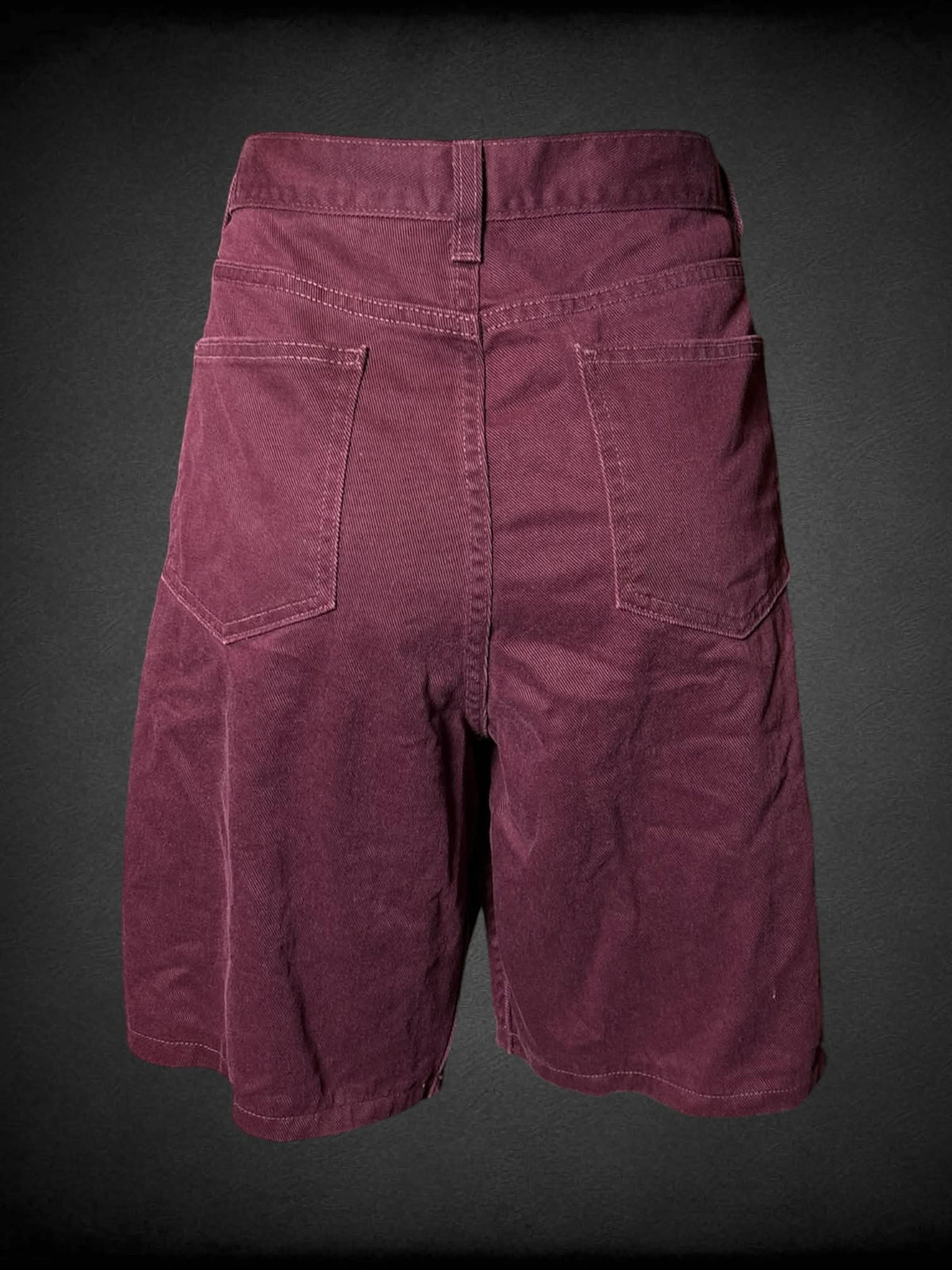 L L.L. Bean vintage maroon high-waisted shorts