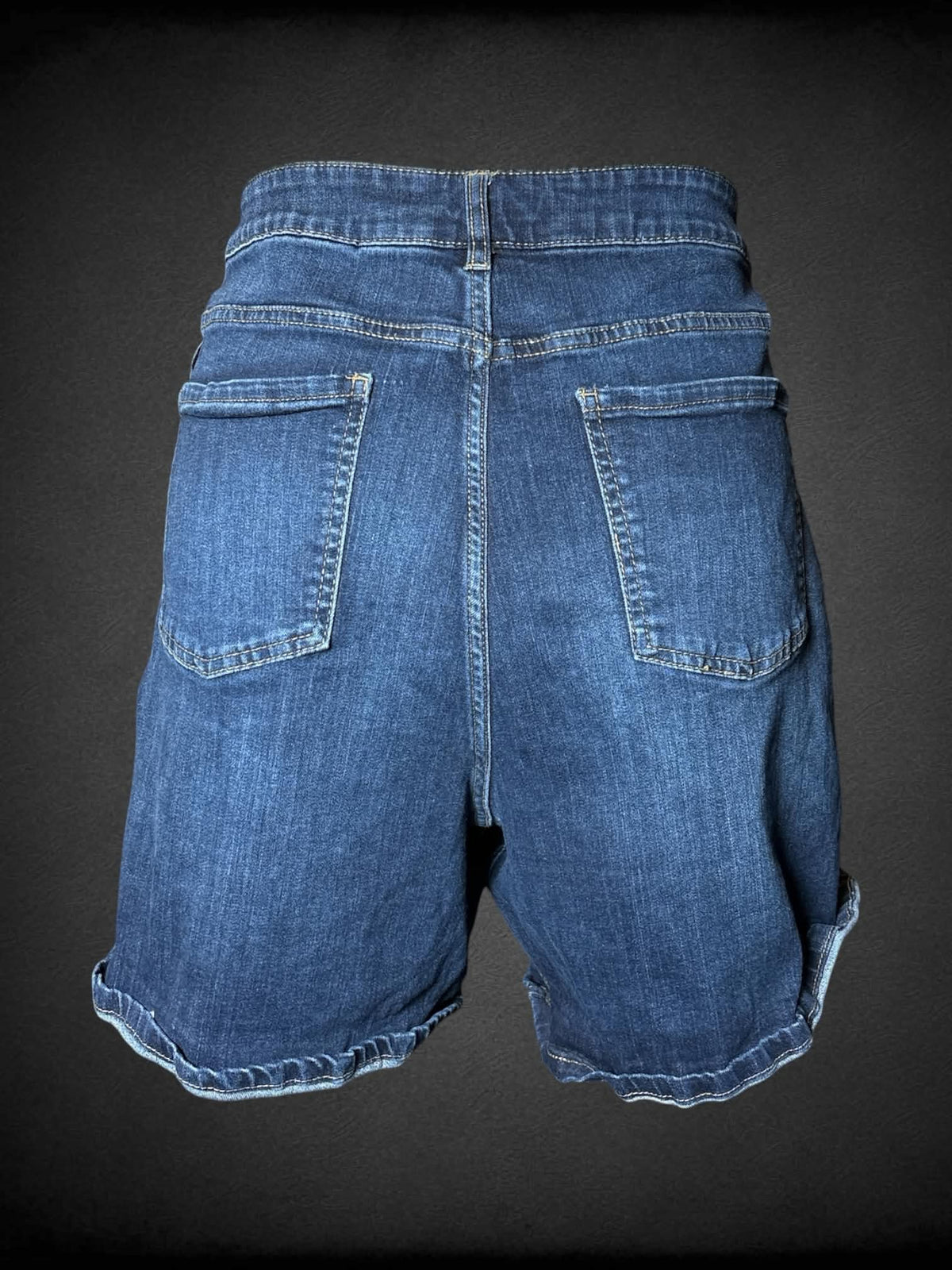 3X Lane Bryant dark blue denim shorts