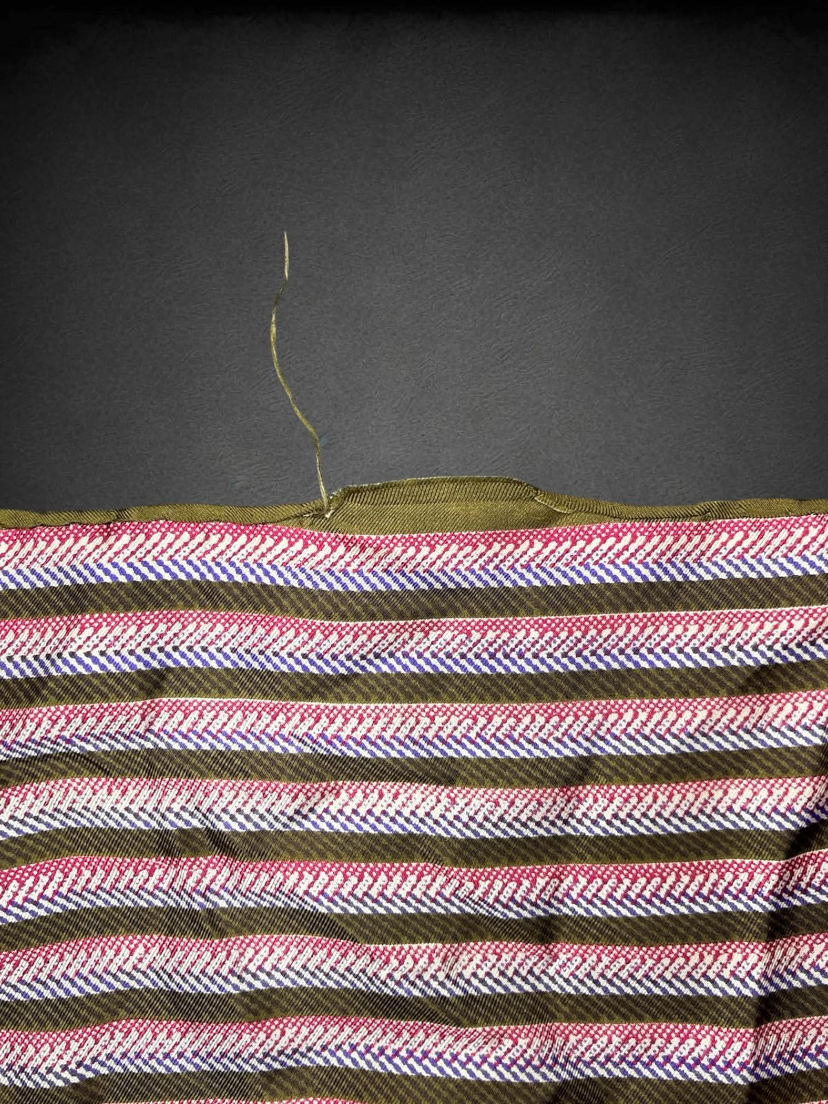 25 x 25 inch Colorful striped square scarf