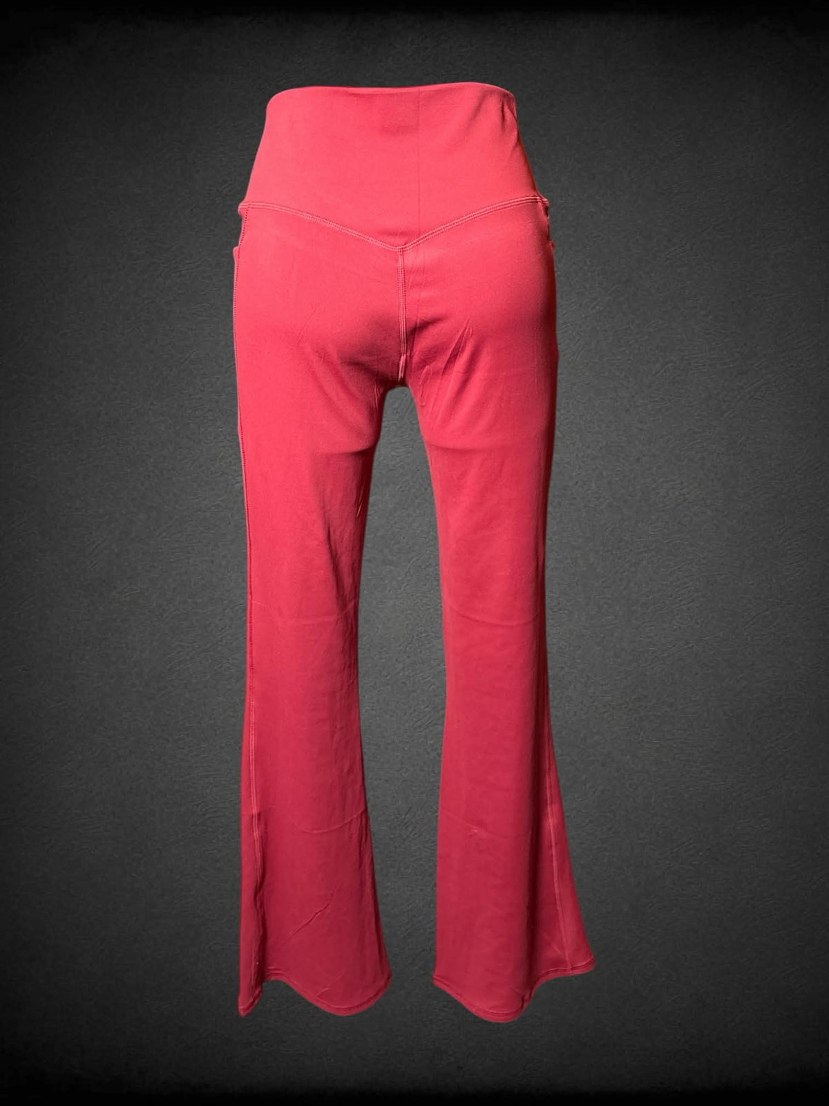 L CopyLeaf NWT red leggings with side pockets