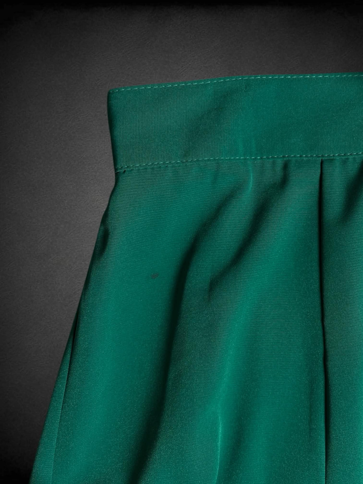 XL Peter Popovitch vintage long green button-up skirt with stretch waist