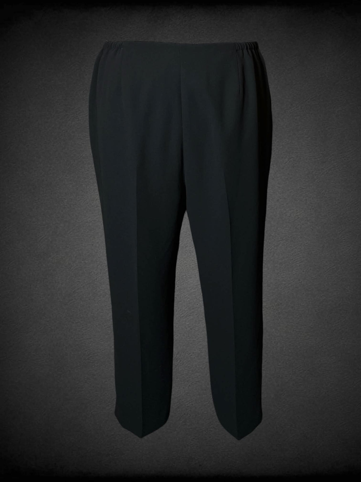 XL Jones Studio vintage black formal pants with zipper and button on side