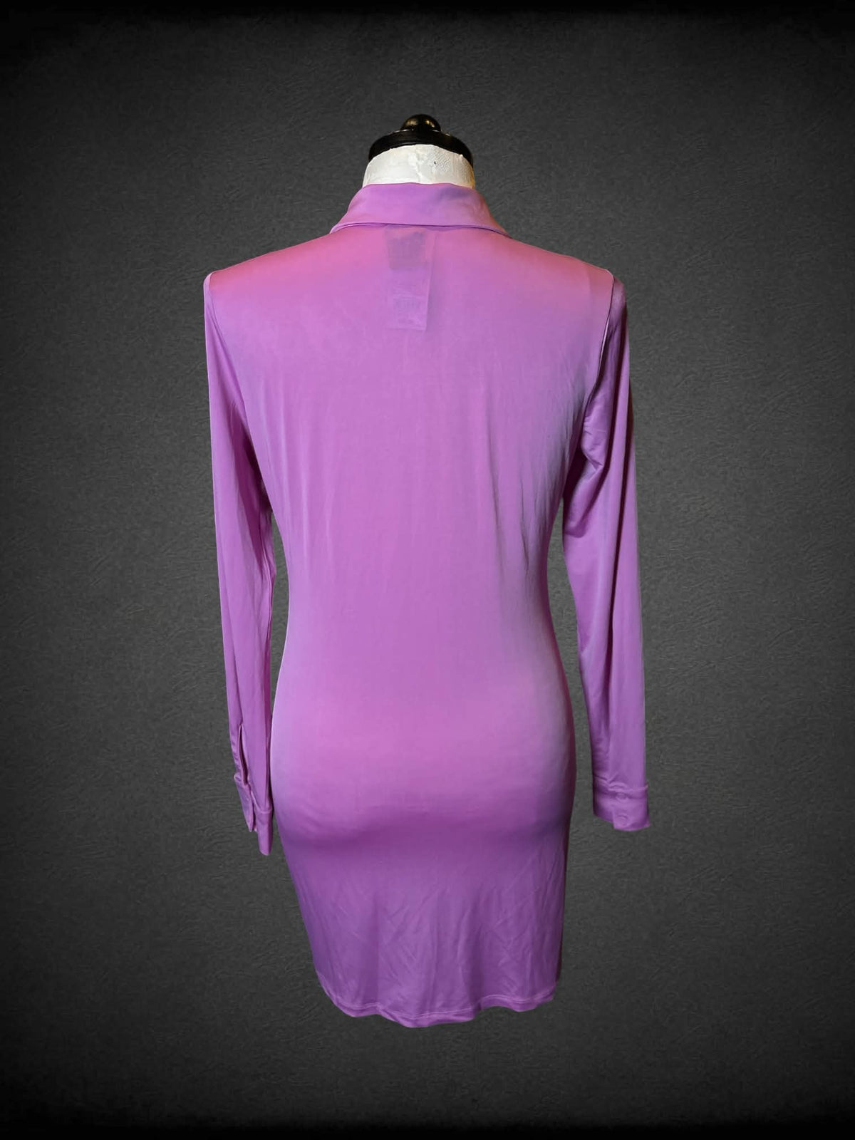 1X Wild Fable NWT pink long-sleeve button-up dress with cinched design on front